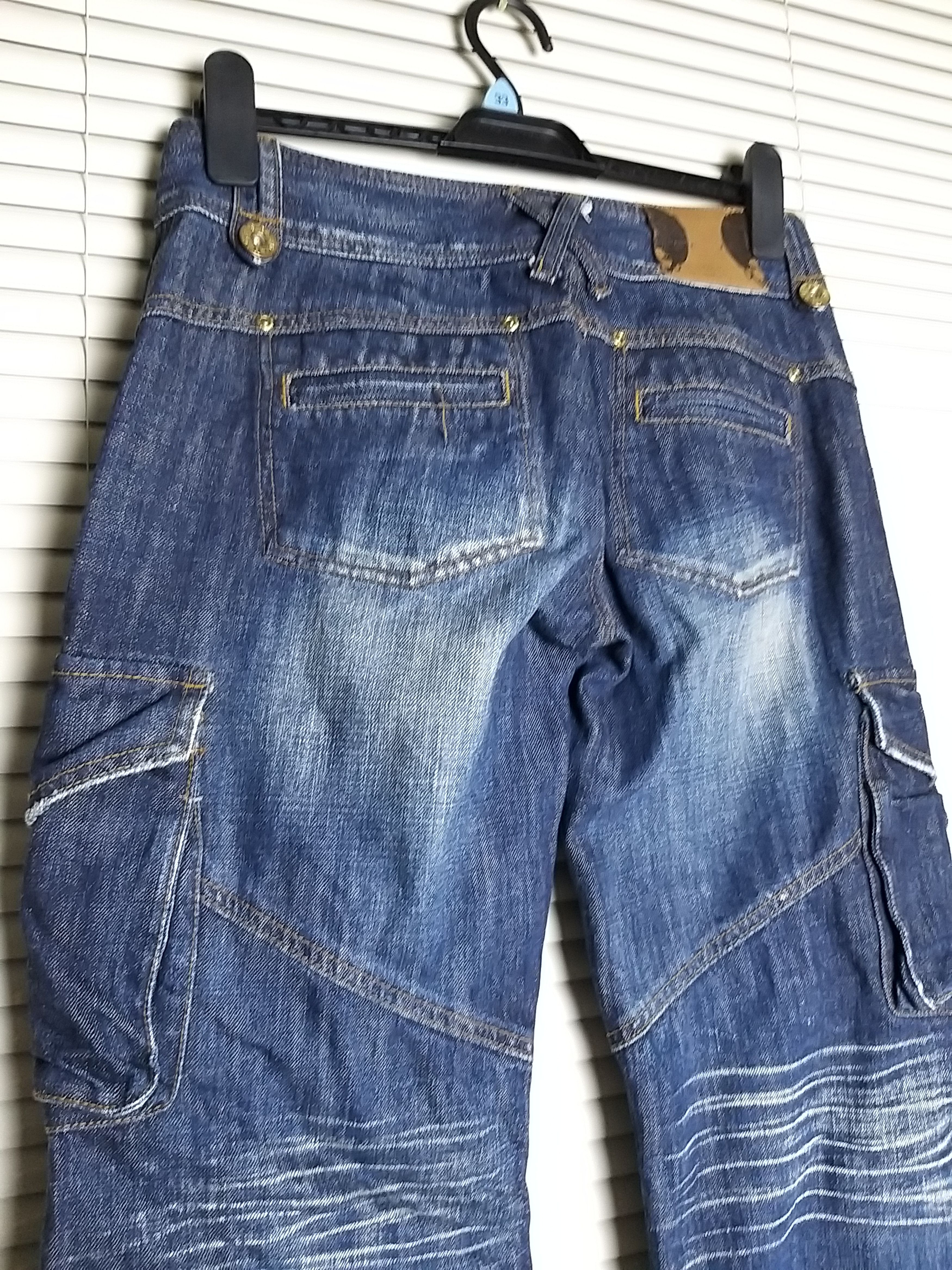 Hysteric Glamour SICK🔥JAPANESE BRAND LB-03 MULTIPOCKET/CARGO DENIM/JEAN Size US 30 / EU 46 - 6 Thumbnail