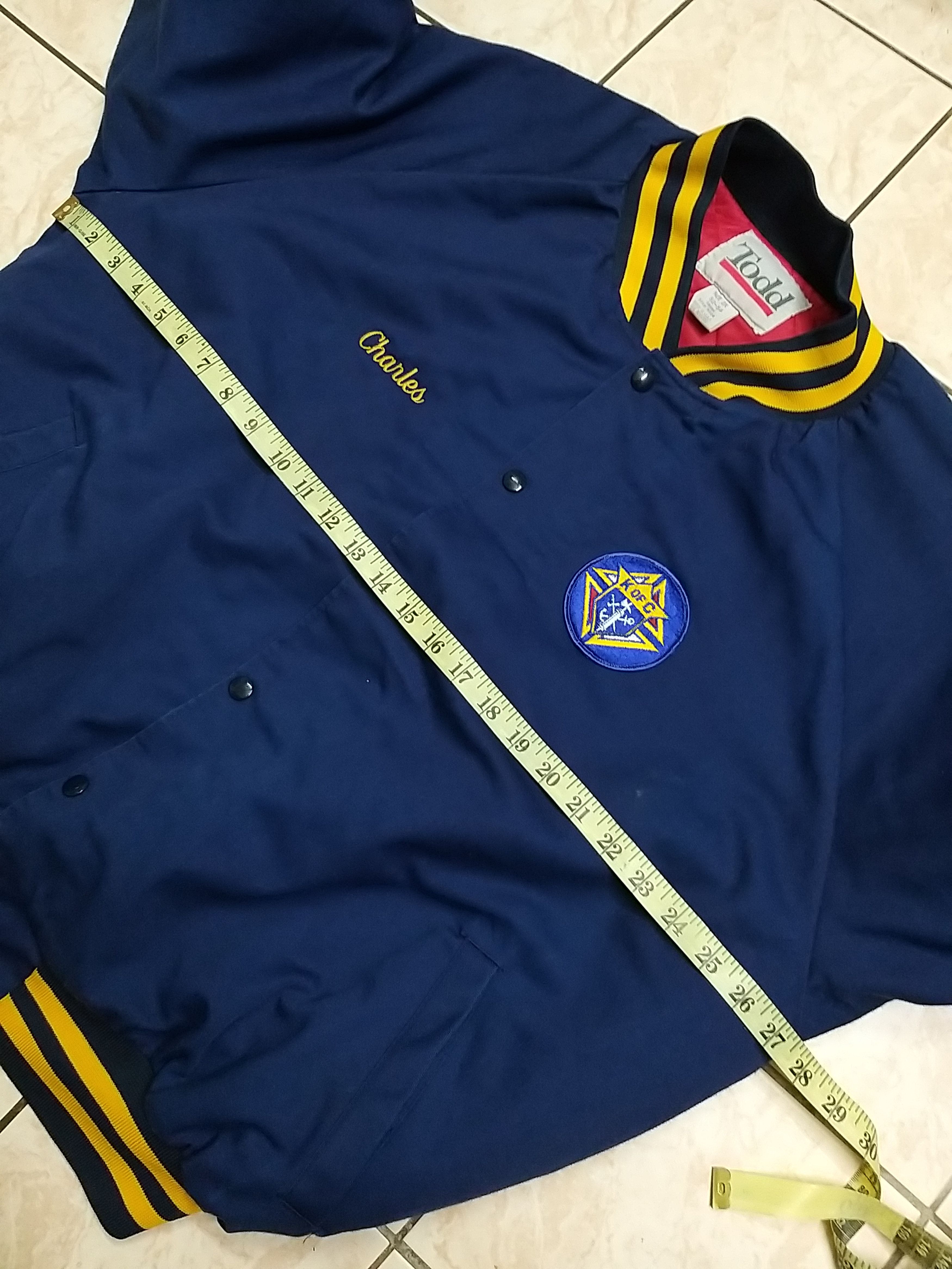 Vintage VINTAGE KNIGHTS OF COLUMBUS BY TODD JACKET Size US XXL / EU 58 / 5 - 10 Thumbnail