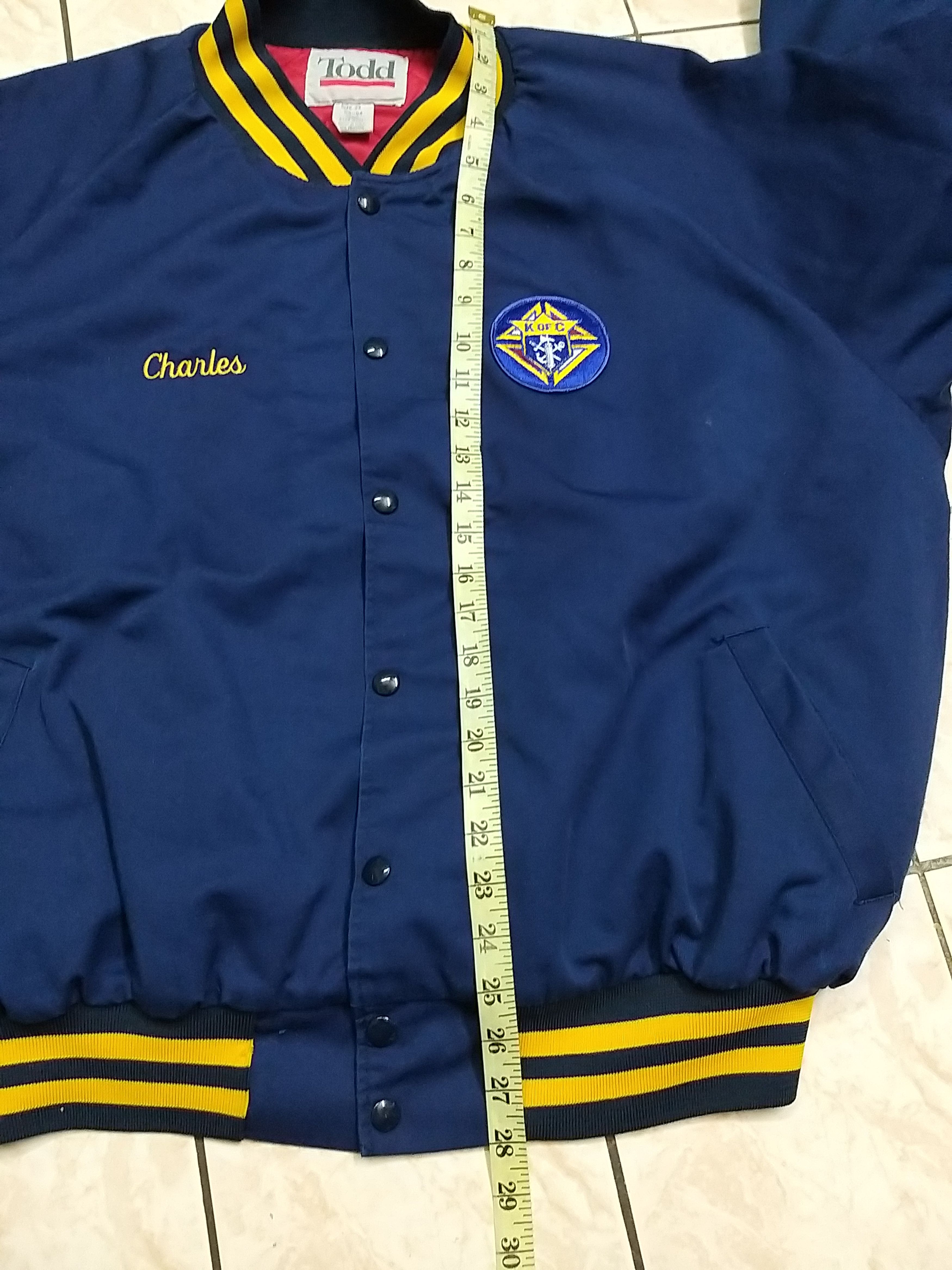 Vintage VINTAGE KNIGHTS OF COLUMBUS BY TODD JACKET Size US XXL / EU 58 / 5 - 11 Thumbnail