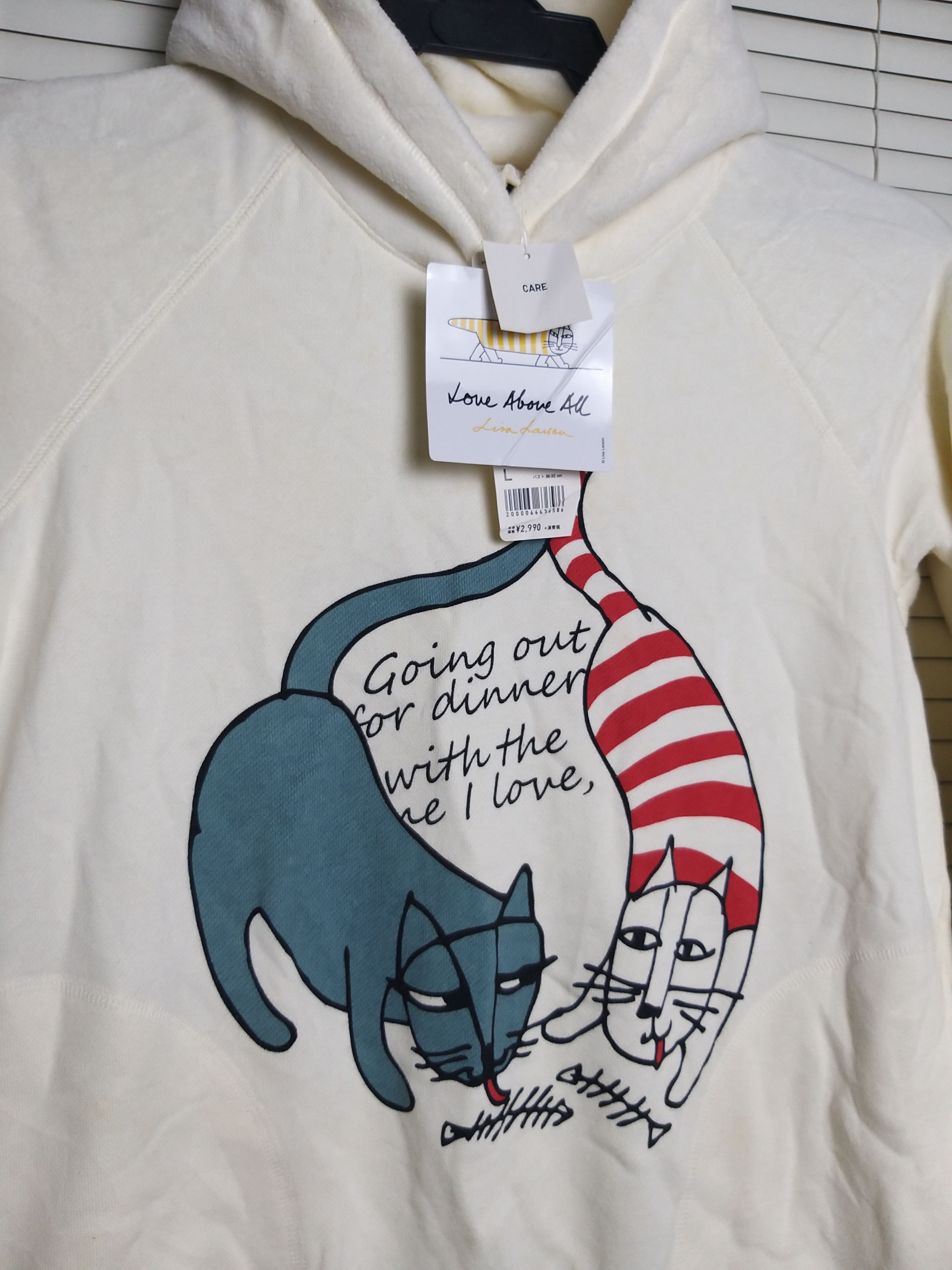 Japanese Brand (NWT)UNIQLO X LISA LARSON PULLOVER HOODIES Size US S / EU 44-46 / 1 - 5 Thumbnail