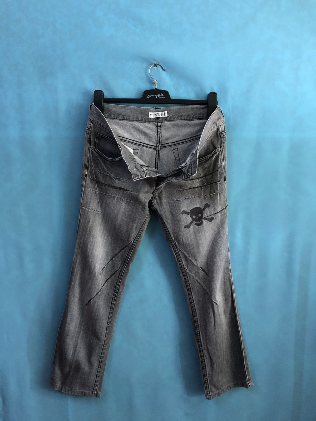 Michel Klein klein plus skull crop #A1 Size US 32 / EU 48 - 5 Thumbnail