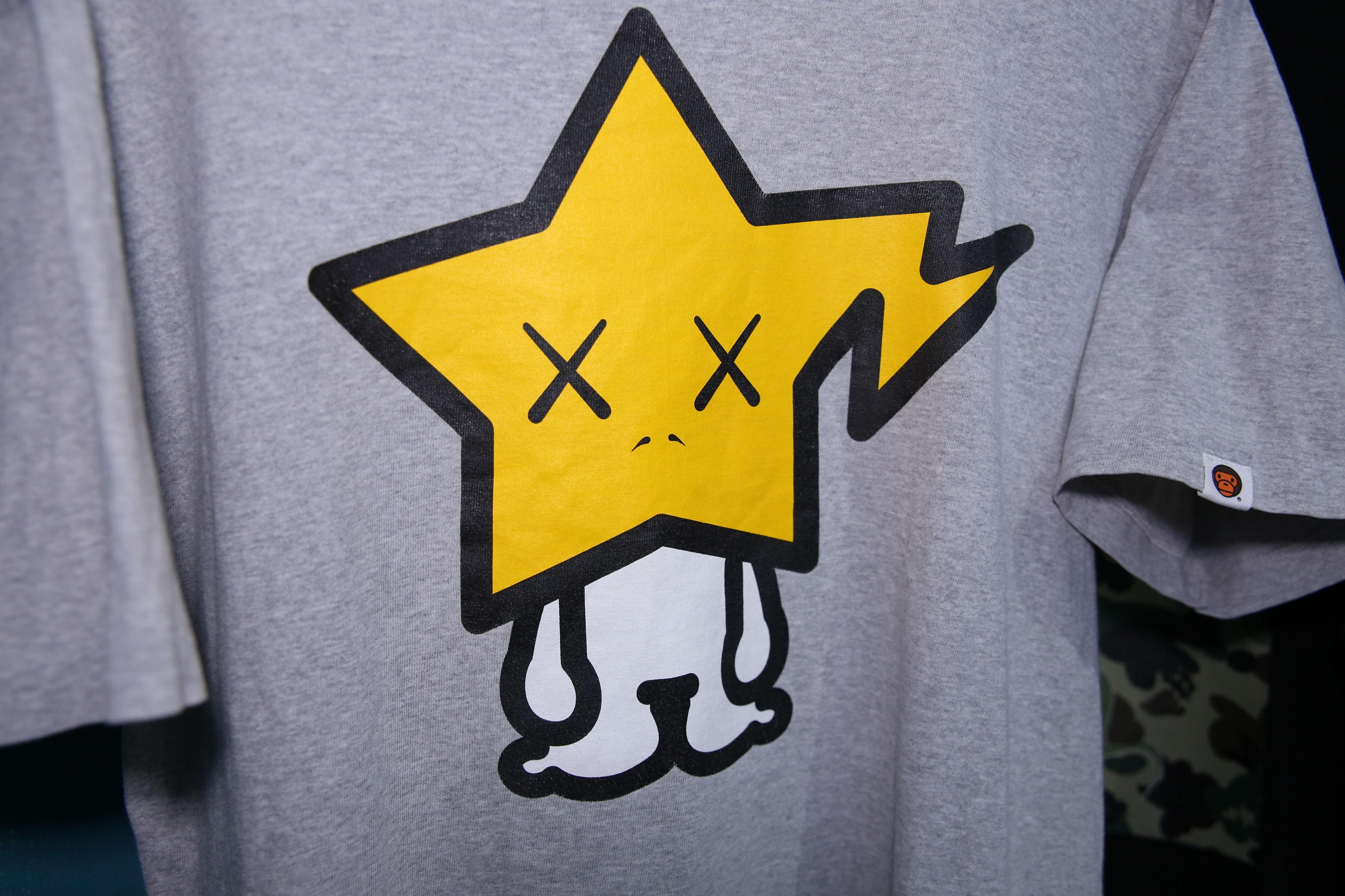 Exclusive Limited Starwars × BAPE X-wing Baby Milo T-shirt A