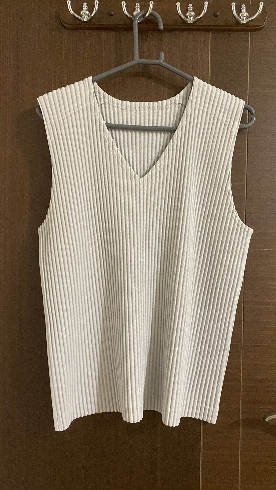 Issey Miyake Homme Plisse Issey Miyake Basic Grey Vest Size US L / EU 52-54 / 3 - 2 Thumbnail
