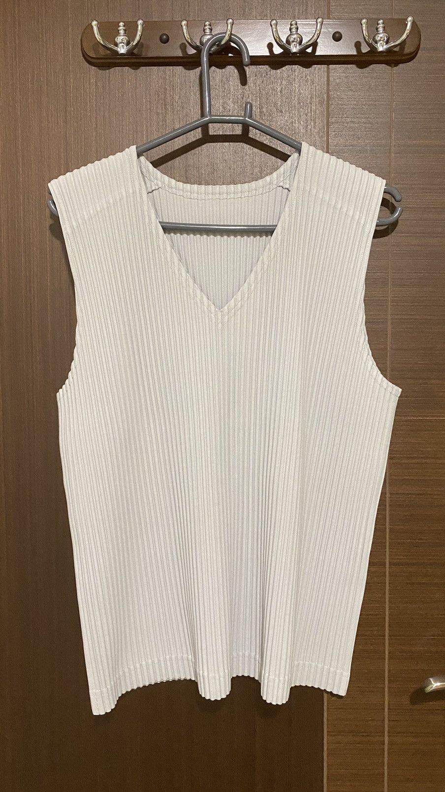 Issey Miyake Homme Plisse Issey Miyake Basic Grey Vest Size US L / EU 52-54 / 3 - 1 Thumbnail