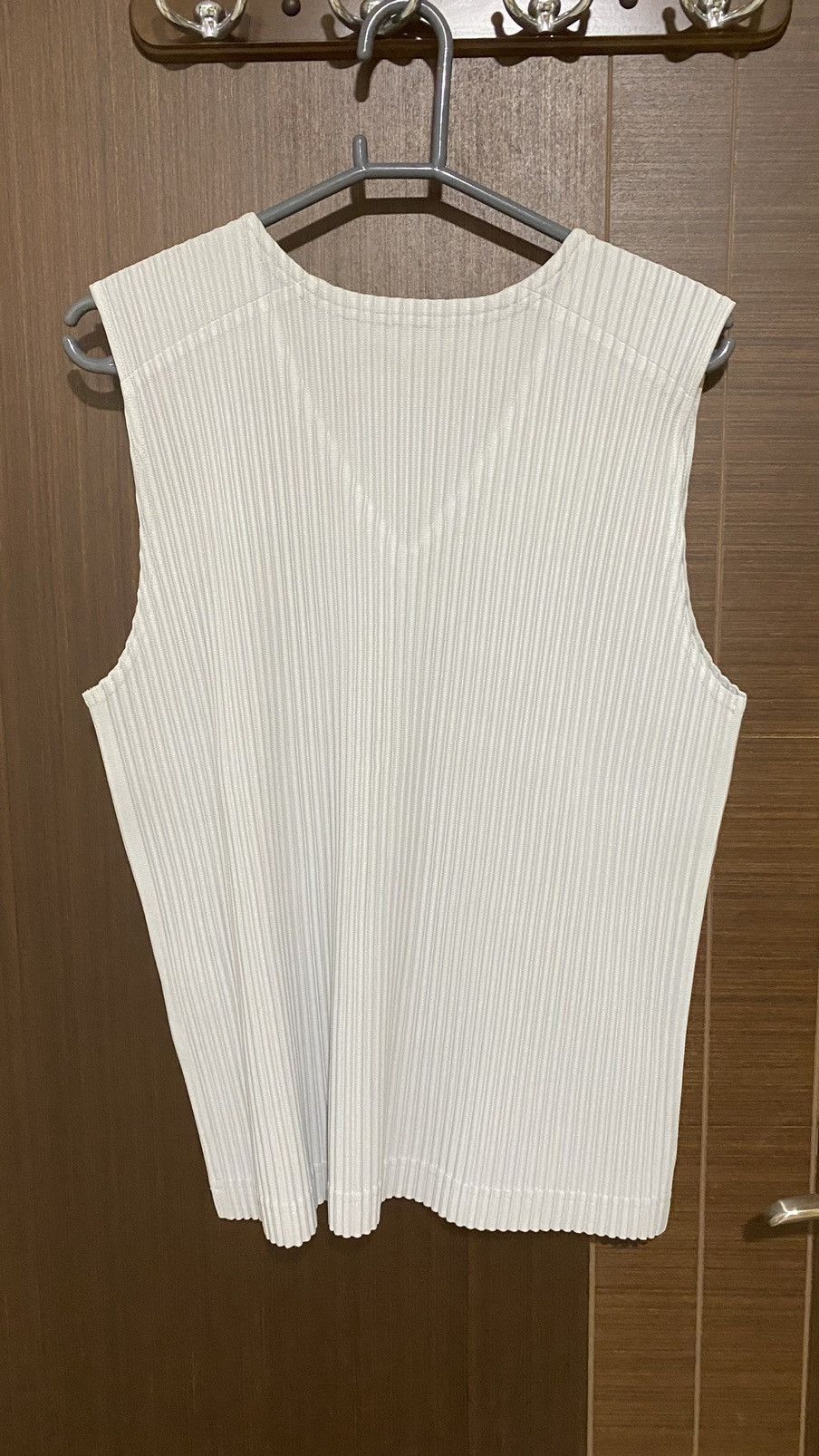 Issey Miyake Homme Plisse Issey Miyake Basic Grey Vest Size US L / EU 52-54 / 3 - 3 Thumbnail
