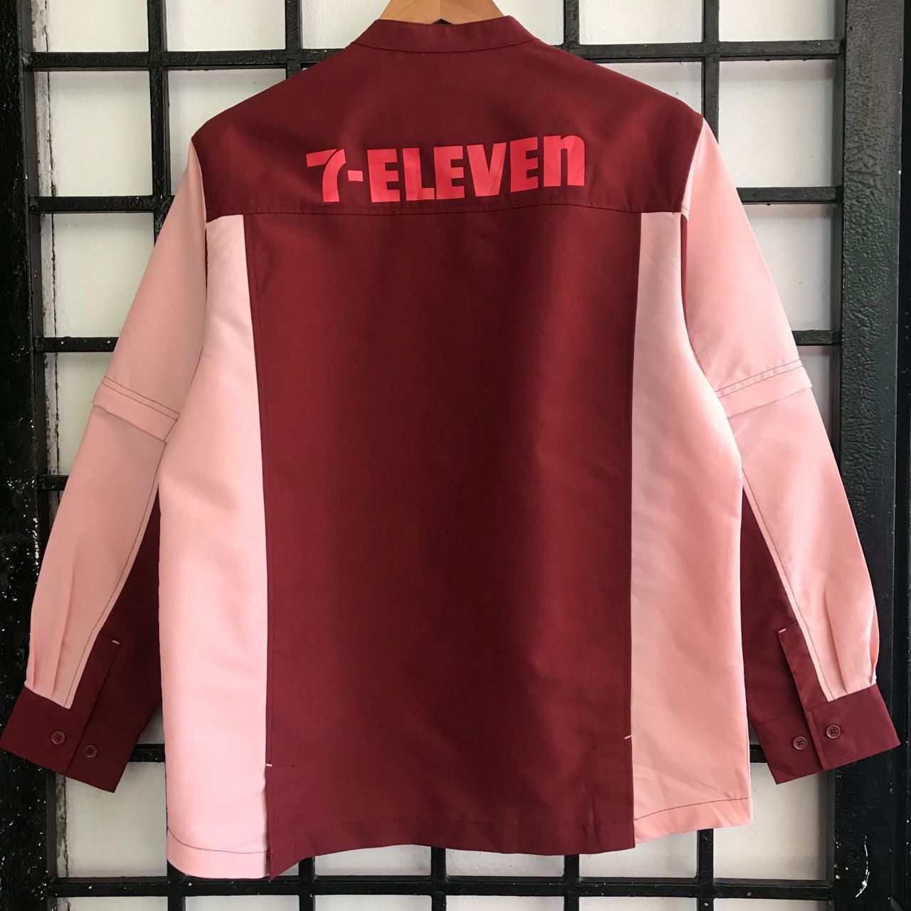 Vintage 🔥 Vintage 7 ELEVEN Uniform Worker Zipper Jacket Size US M / EU 48-50 / 2 - 1 Thumbnail