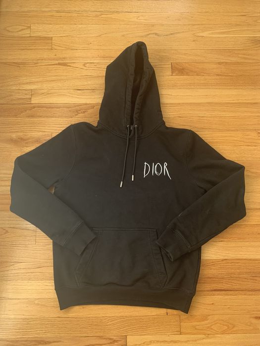 Dior Black Raymond Pettibon Hoodie Grailed