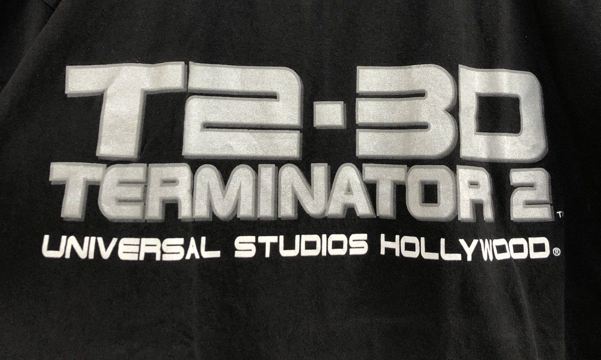 Vintage Vintage Terminator 2 Universal Studiosu T-Shirt Size US XL / EU 56 / 4 - 2 Thumbnail