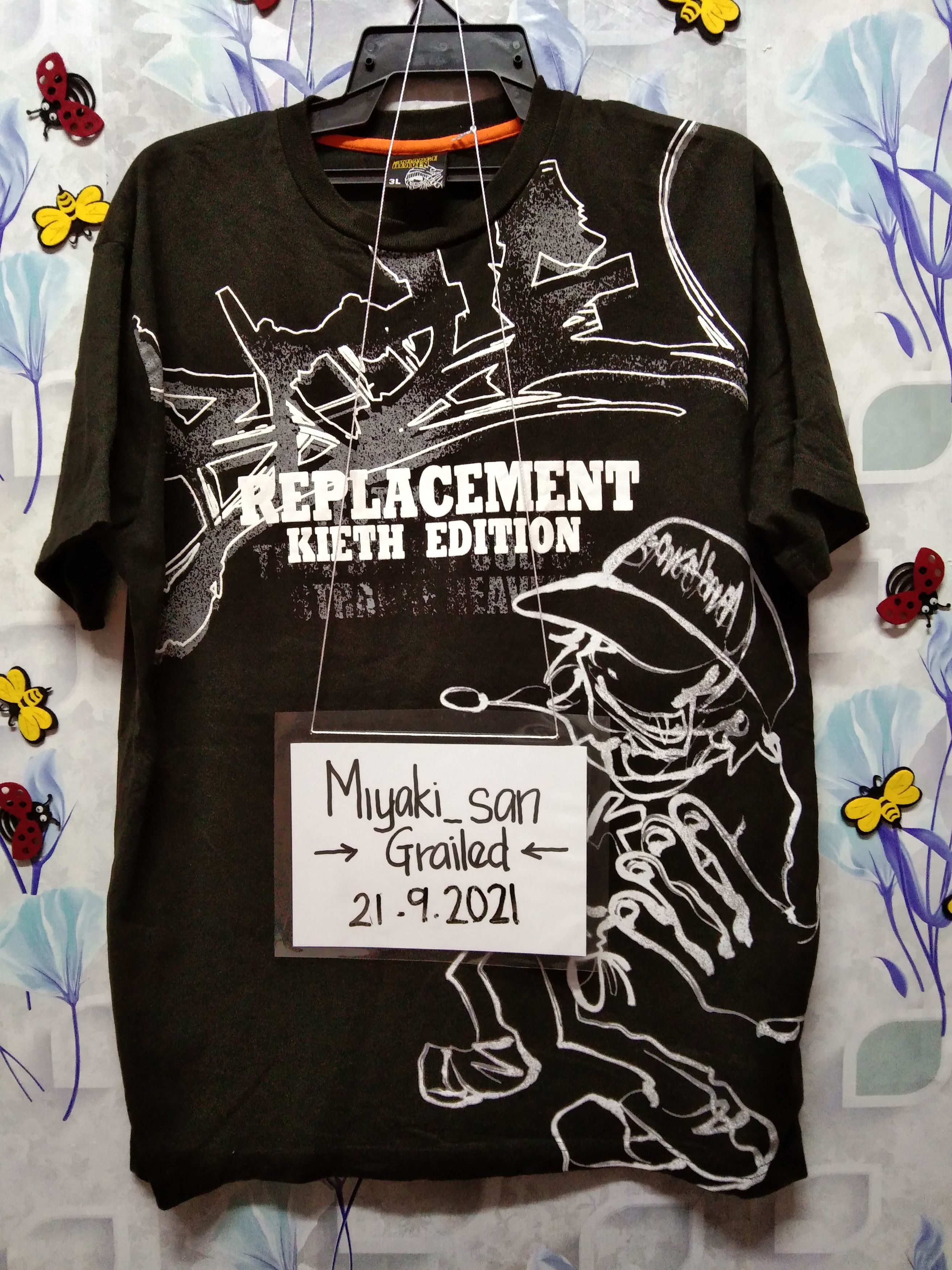 Japanese Brand Replacement Kieth Edition big print T-shirt Size US L / EU 52-54 / 3 - 4 Thumbnail