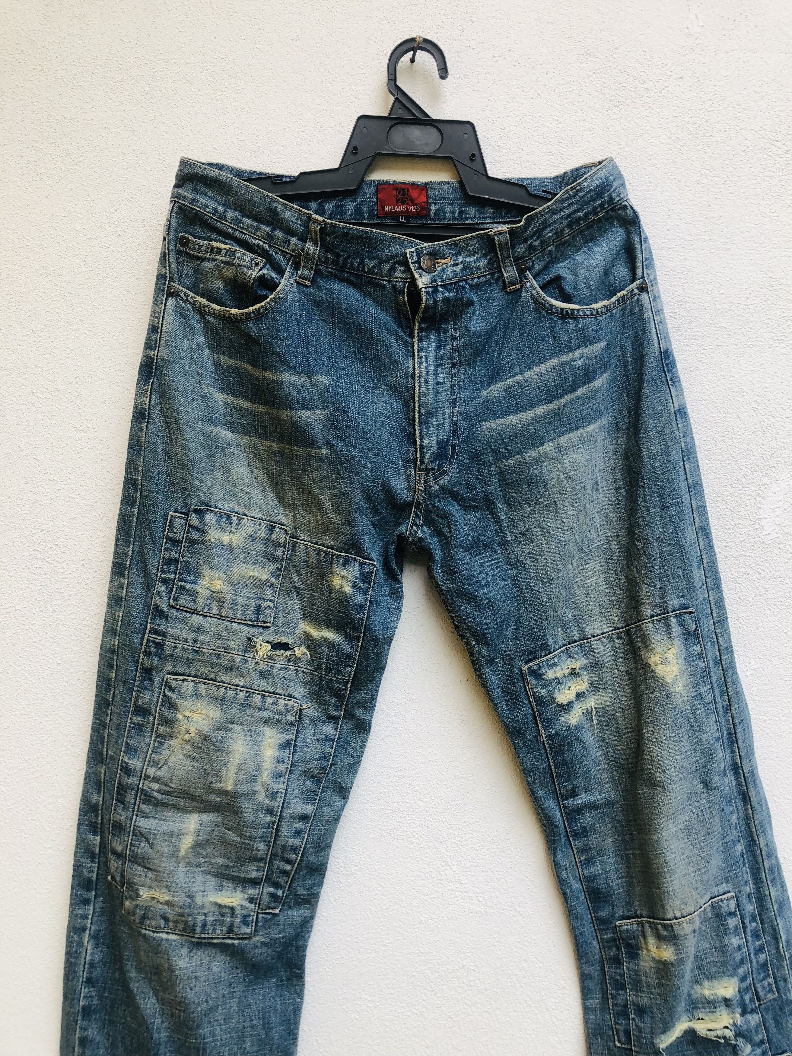Japanese Brand Vintage Distressed Japan Design Travis Scott Fashion Style Size US 32 / EU 48 - 3 Thumbnail