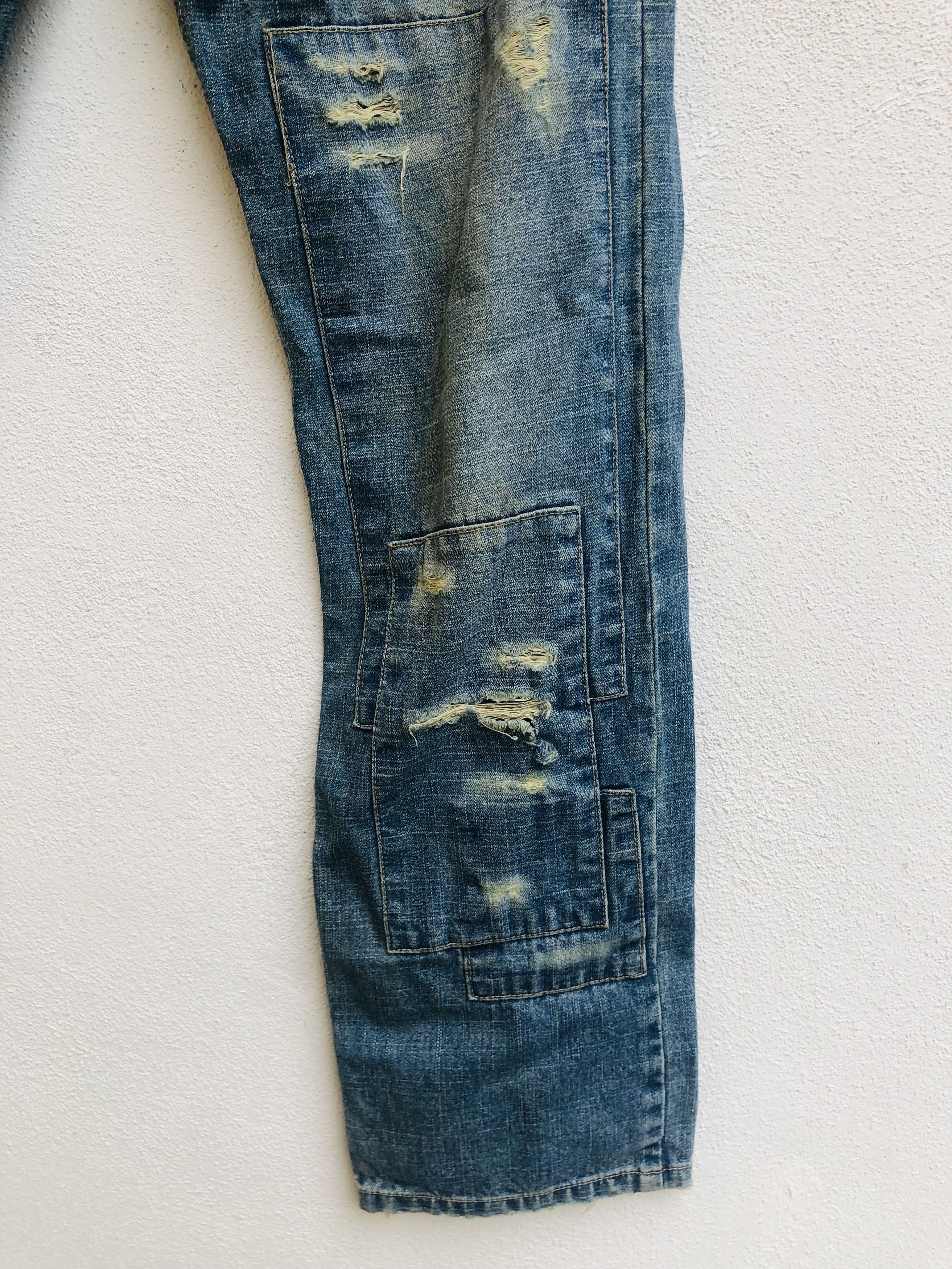 Japanese Brand Vintage Distressed Japan Design Travis Scott Fashion Style Size US 32 / EU 48 - 5 Thumbnail