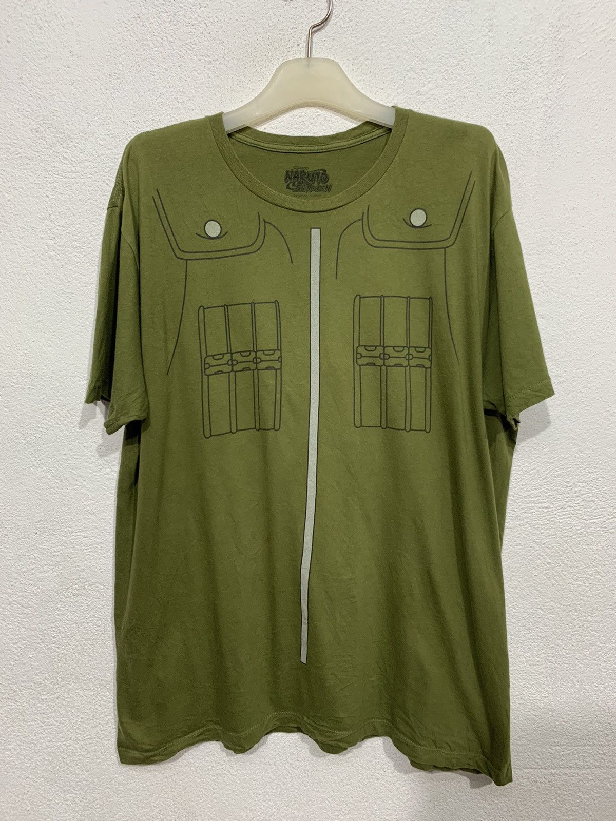 Vtg y2k naruto shippuden tee