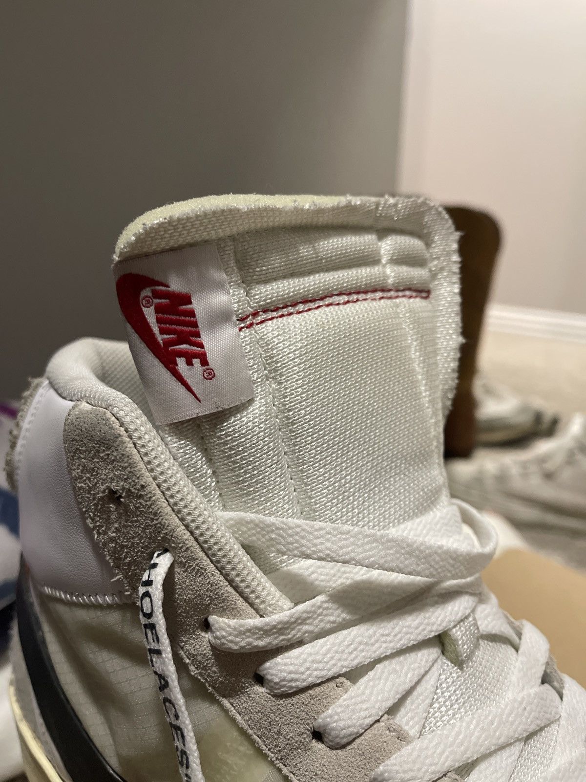 Nike × Off-White OFF-WHITE x Blazer Mid The Ten 2017 Size US 13 / EU 46 - 7 Thumbnail