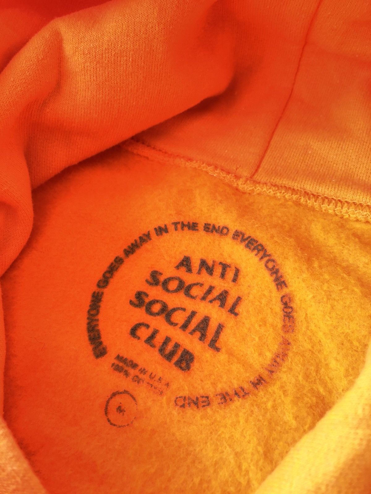 Anti Social Social Club SICK🔥Anti Social Social Club ™️ Logo Hoodie Sweater Size US M / EU 48-50 / 2 - 5 Thumbnail