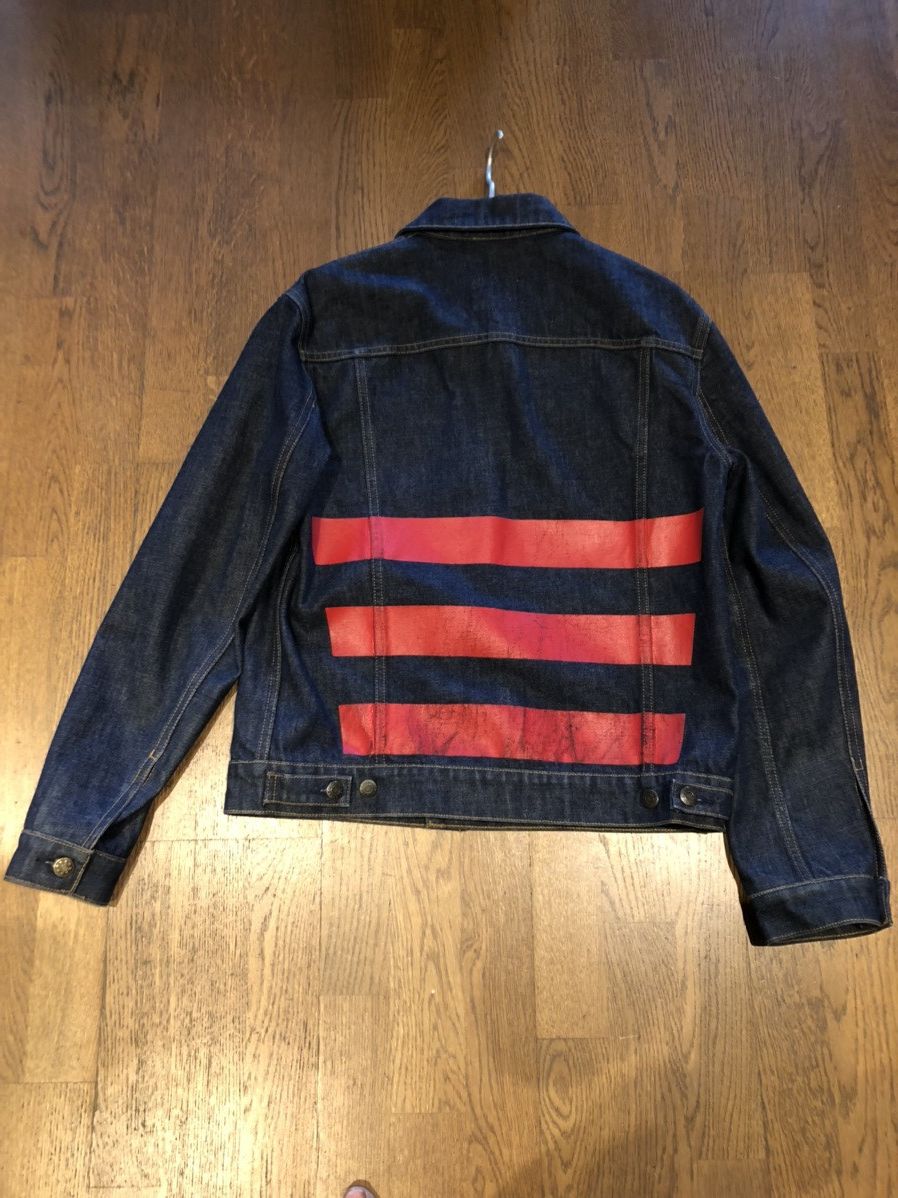 Helmut Lang Re-Edition vintage stripe Denim Jacket. Size US S / EU 44-46 / 1 - 4 Thumbnail
