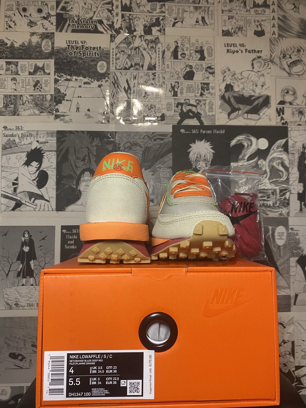 Nike × Sacai Nike x Sacai LD Waffle Size US 5.5 / EU 38 - 3 Thumbnail