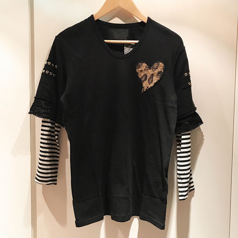 Roen long sleeve shirt 髑髏 bedrock Roen long sleeve shirt 髑髏 bedrock - メルカリ