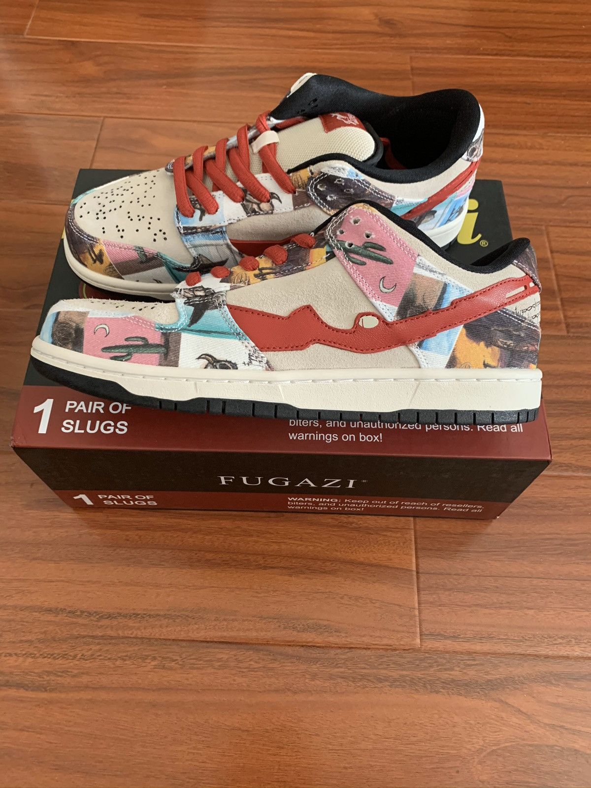Fugazi Fugazi Dunks ‘Slugs’ Size US 10 / EU 43 - 1 Thumbnail