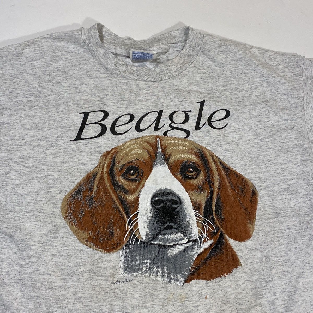 Hanes × Vintage 90’s Beagle Dog Tee Size US L / EU 52-54 / 3 - 1 Thumbnail