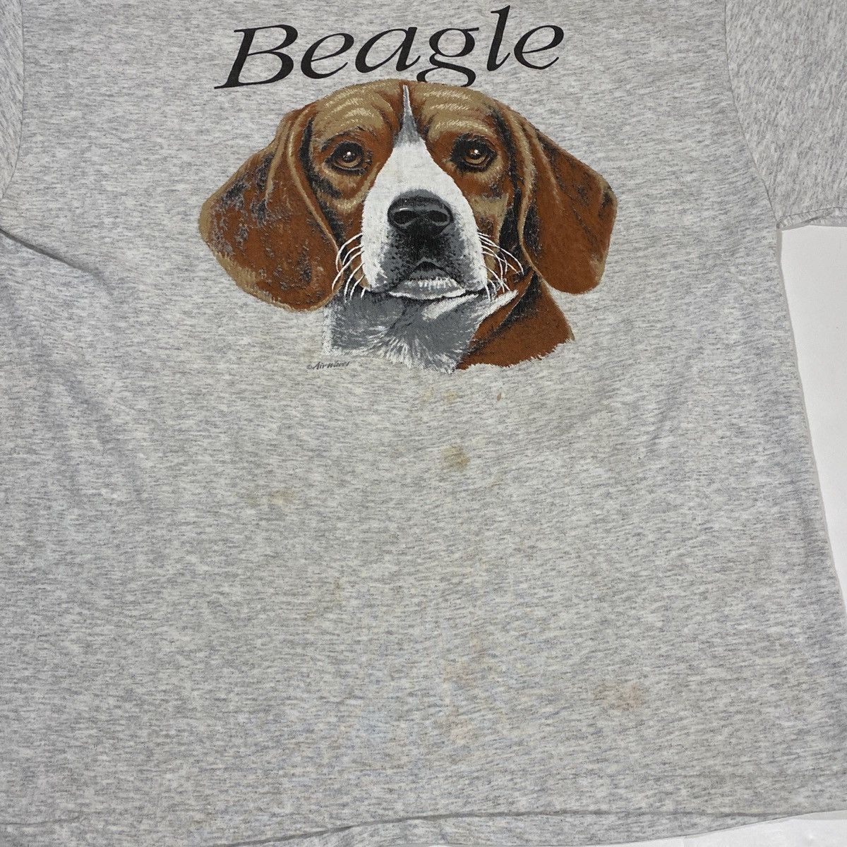Hanes × Vintage 90’s Beagle Dog Tee Size US L / EU 52-54 / 3 - 5 Thumbnail