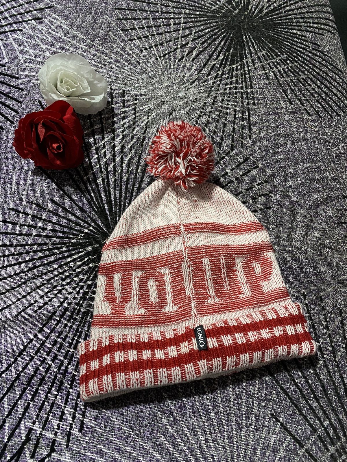 Japanese Brand IGNIO WINTER BEANIES NICE DESIGN Size ONE SIZE - 2 Thumbnail
