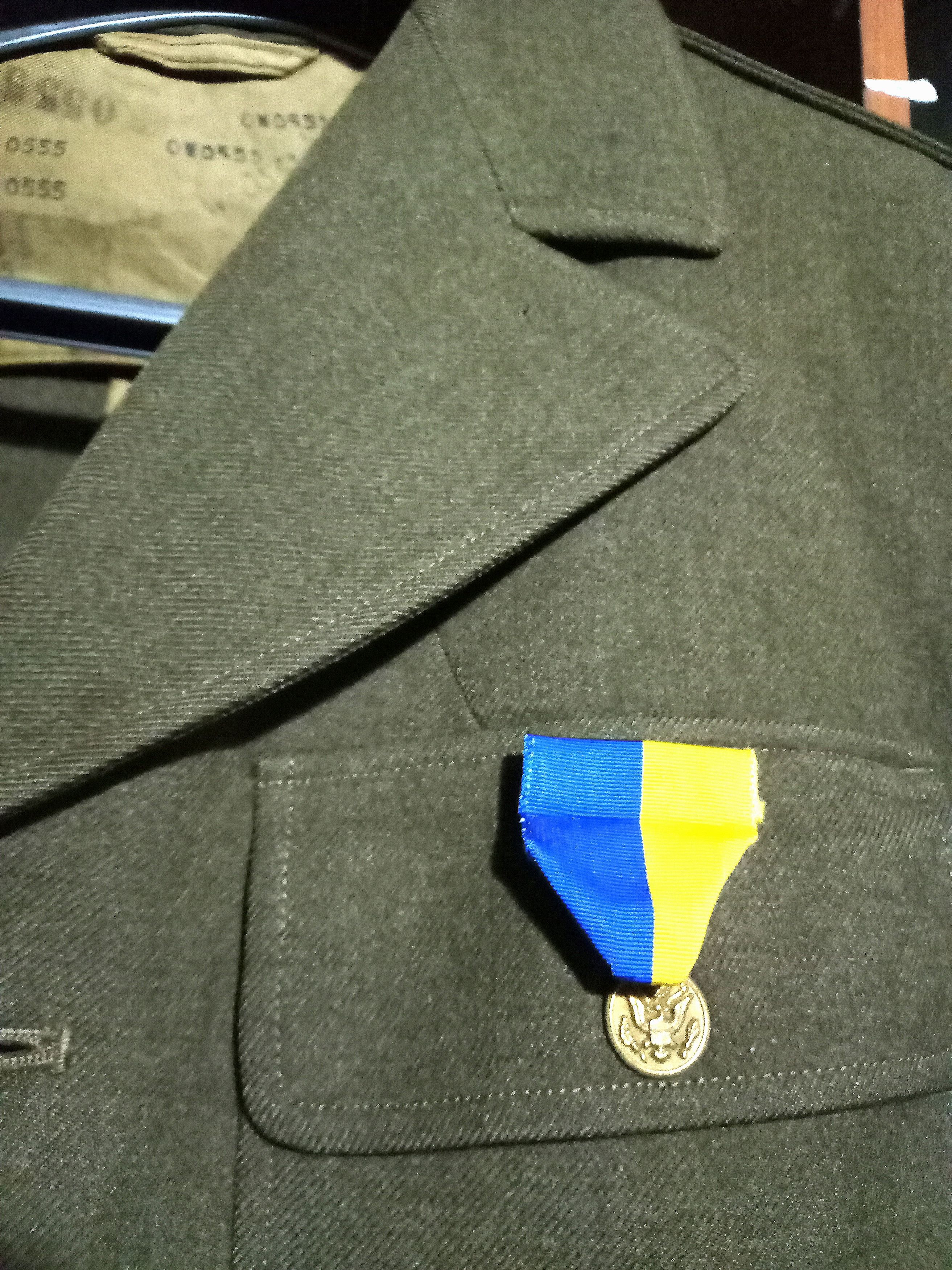 Vintage Vintage 80s US Airforce wool blazer suit patches wool ww2 Size 38L - 9 Thumbnail
