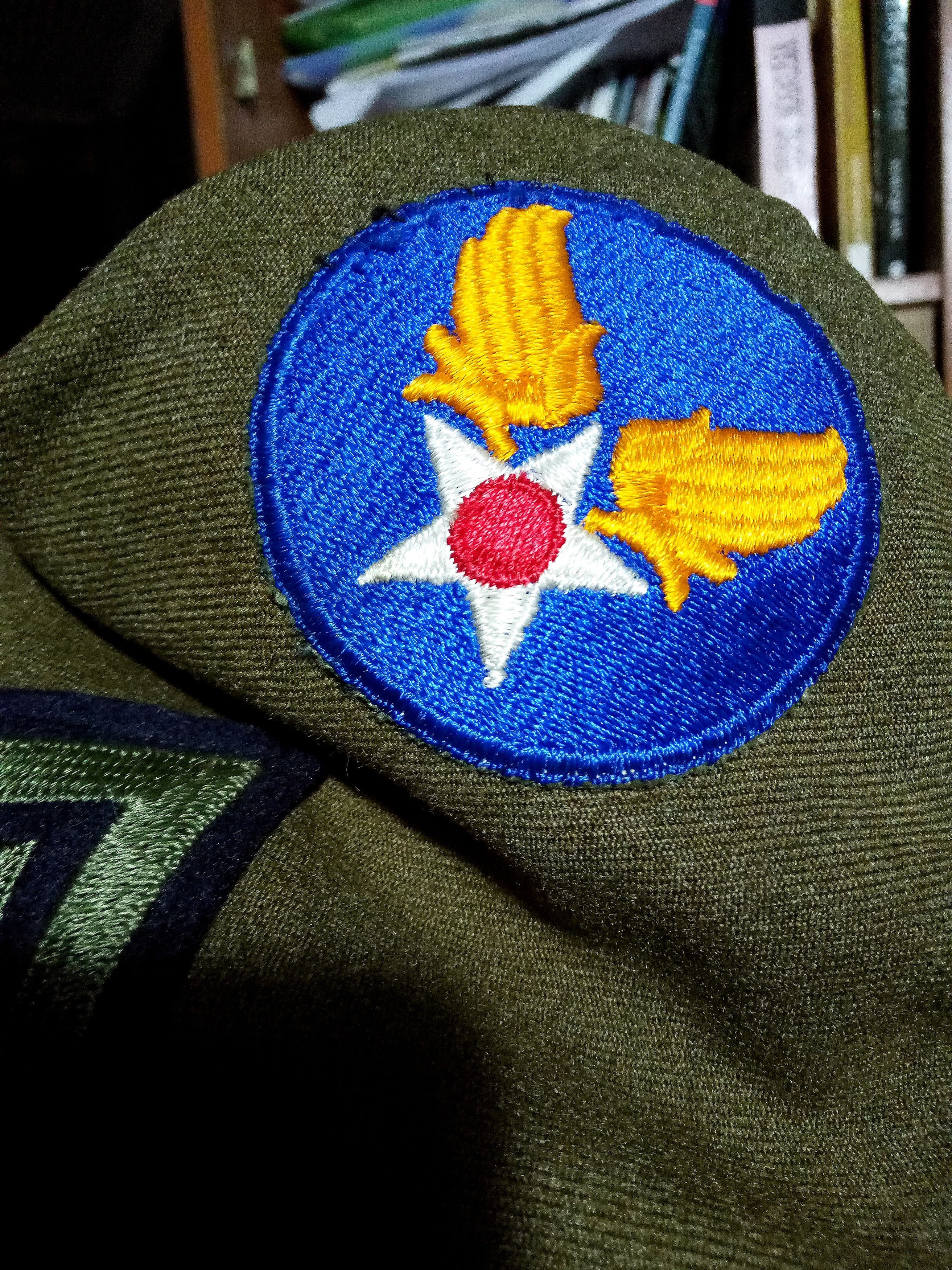 Vintage Vintage 80s US Airforce wool blazer suit patches wool ww2 Size 38L - 6 Thumbnail