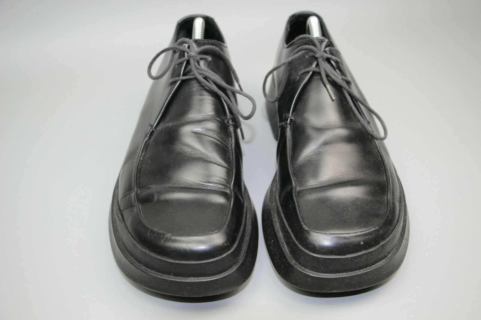 Prada Prada FW98 High Leather Lace Ups Size US 9 / EU 42 - 9 Thumbnail