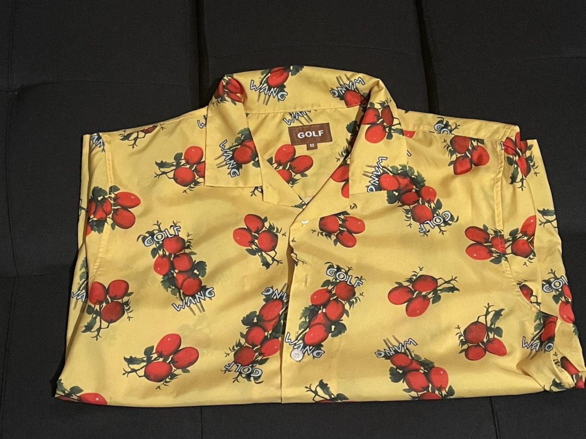 Golf Wang Tomato Button Up Size US M / EU 48-50 / 2 - 2 Thumbnail