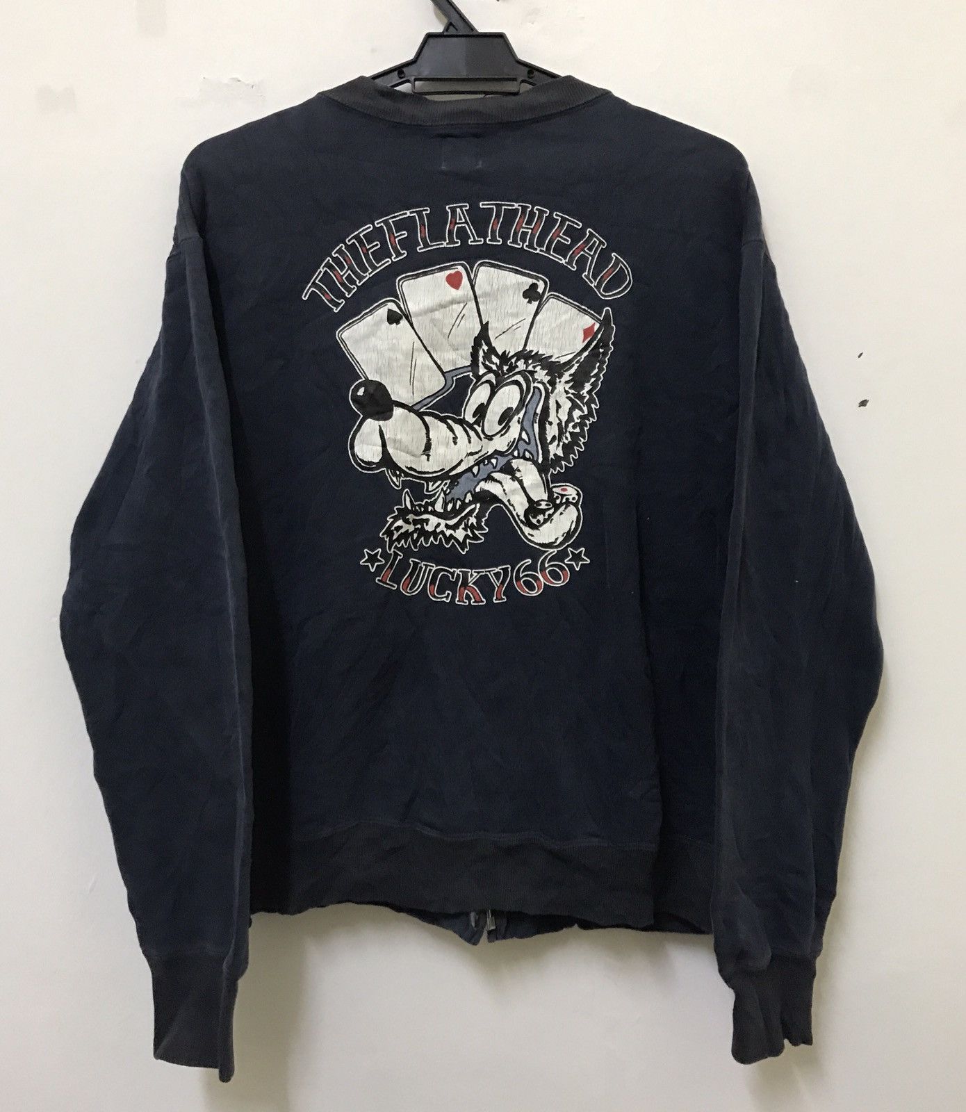The Flat Head The Flathead Relive The 50's Crewneck Zipper Size US M / EU 48-50 / 2 - 2 Thumbnail