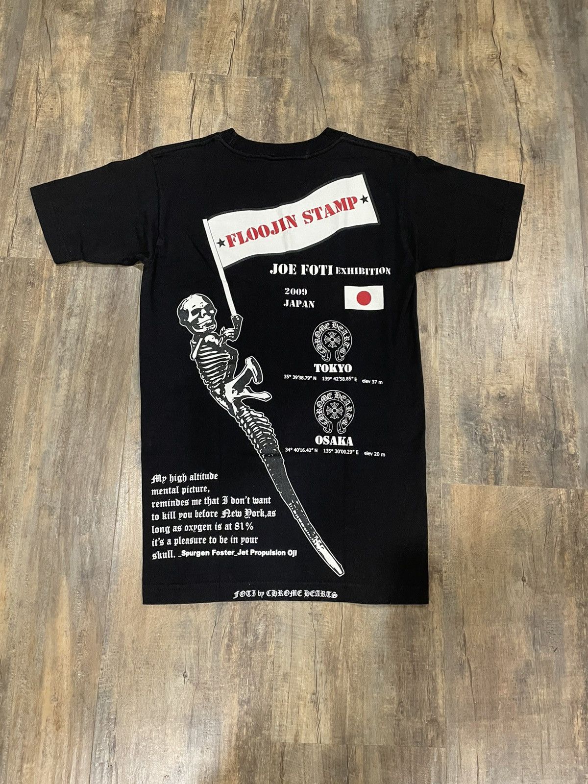 Chrome Hearts Chrome Hearts Foti Exhibition Floojin Stamp
