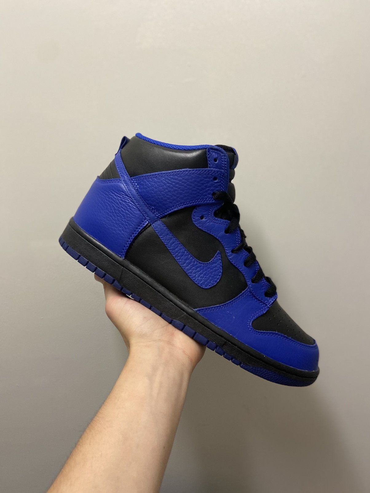 dunk high black old royal