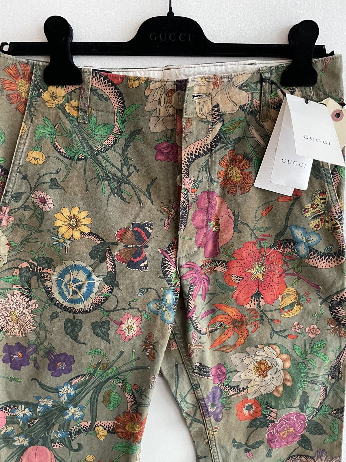 Gucci Gucci Limited Edition Super Runway Floral Pant Brand New Size US 31 - 11 Thumbnail