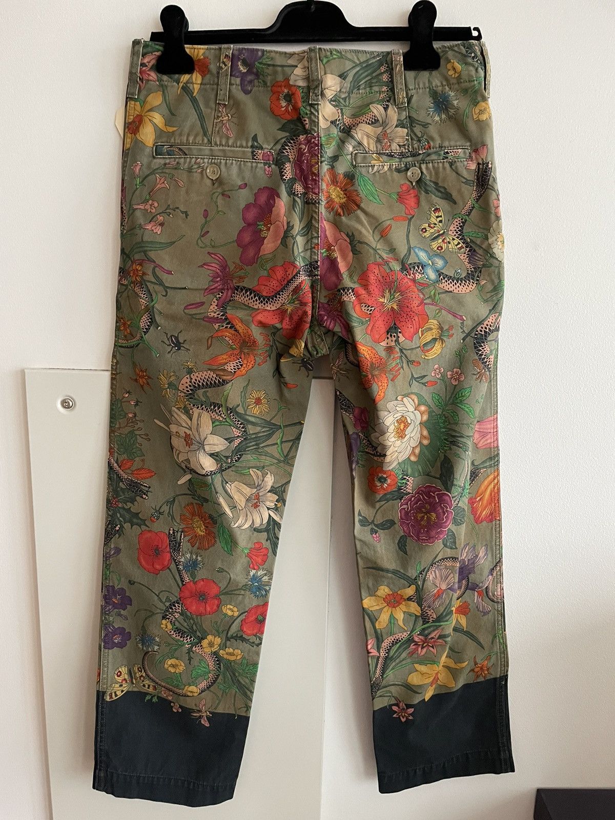 Gucci Gucci Limited Edition Super Runway Floral Pant Brand New Size US 31 - 12 Thumbnail
