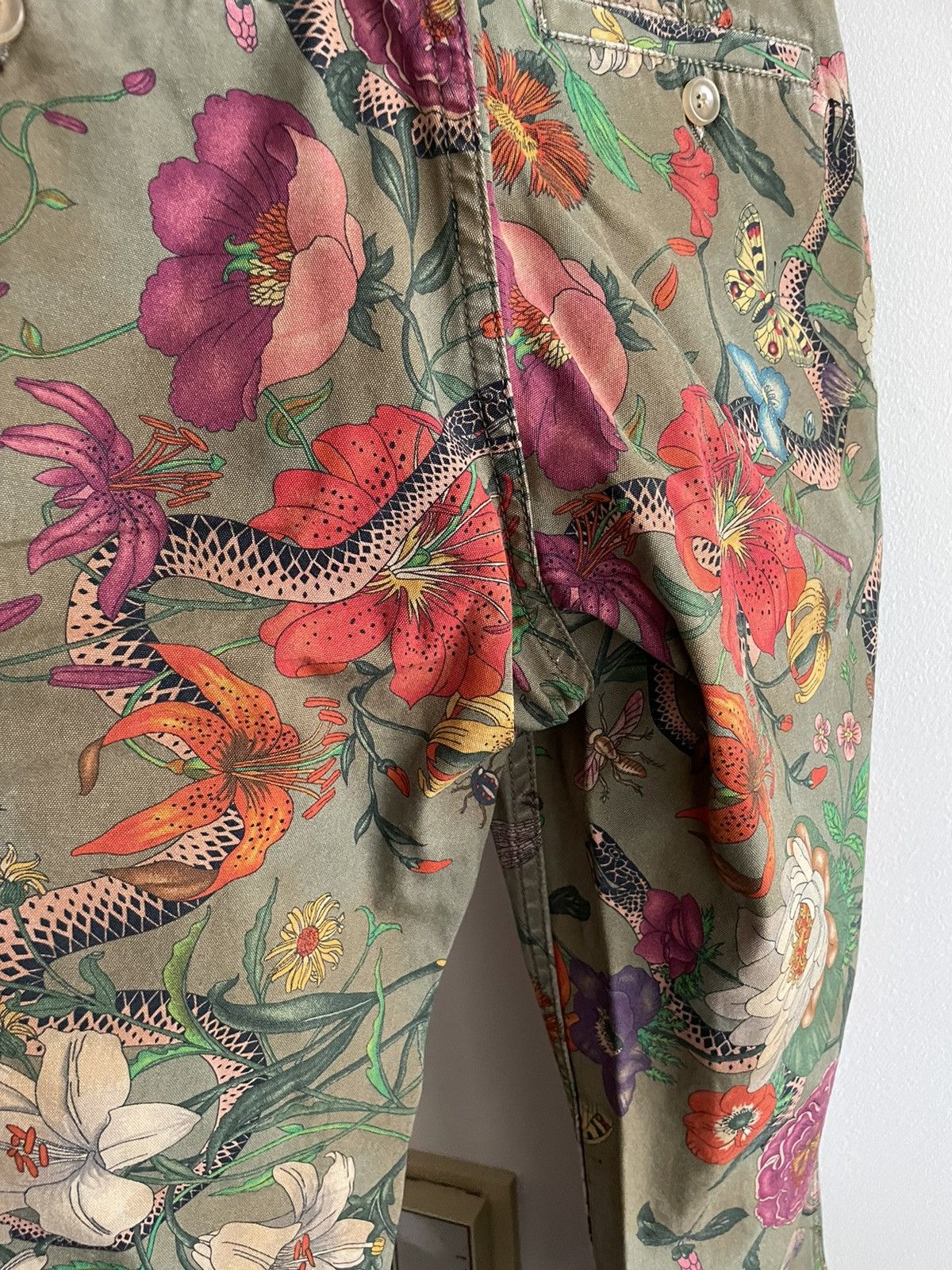 Gucci Gucci Limited Edition Super Runway Floral Pant Brand New Size US 31 - 9 Thumbnail