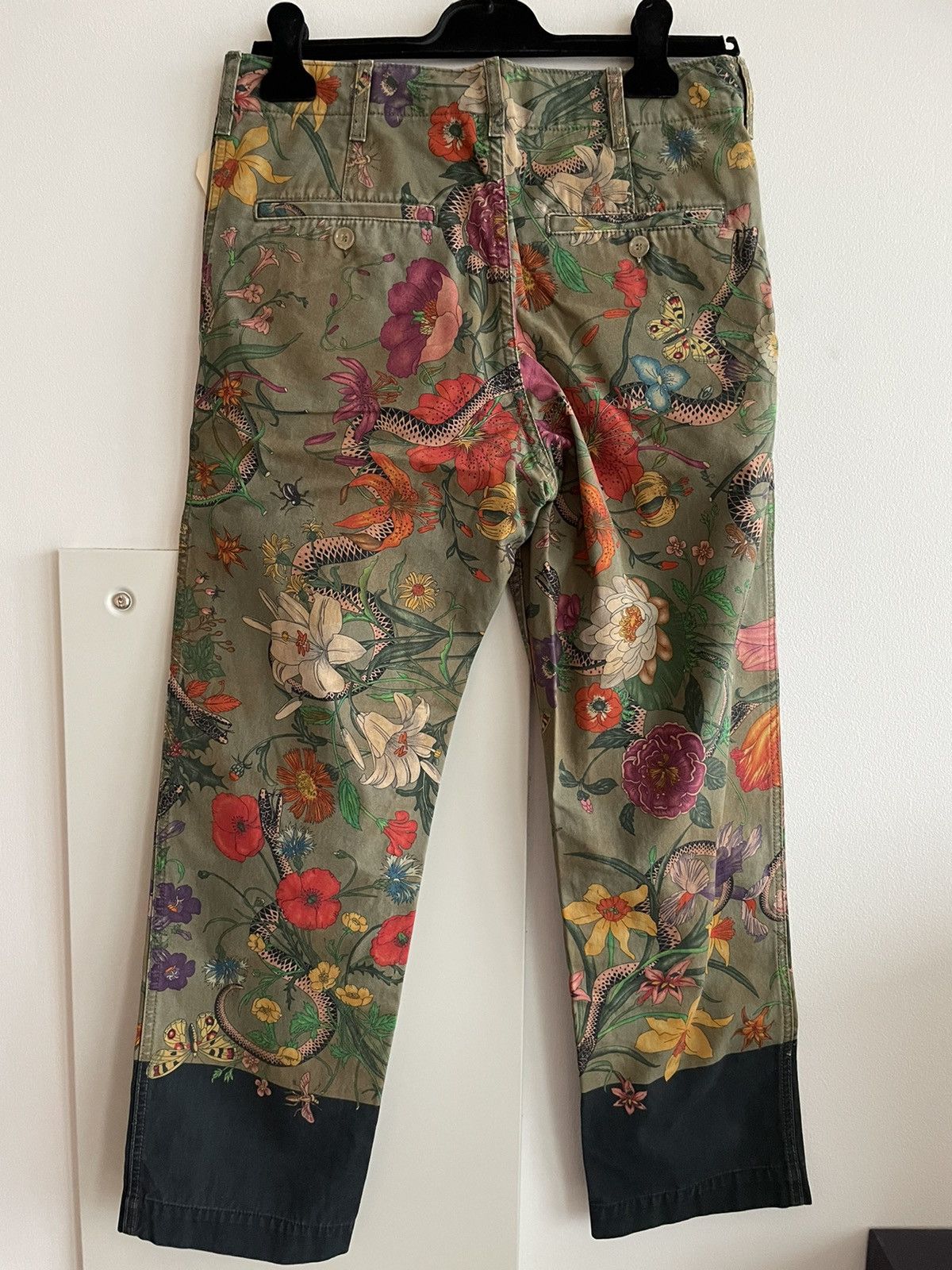 Gucci Gucci Limited Edition Super Runway Floral Pant Brand New Size US 31 - 8 Thumbnail