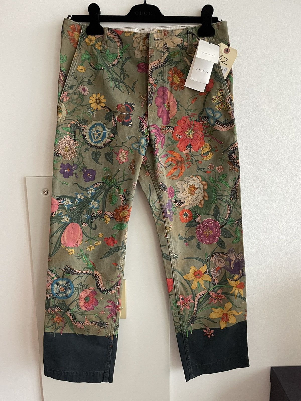 Gucci Limited Edition Super Runway Floral Pant Brand New