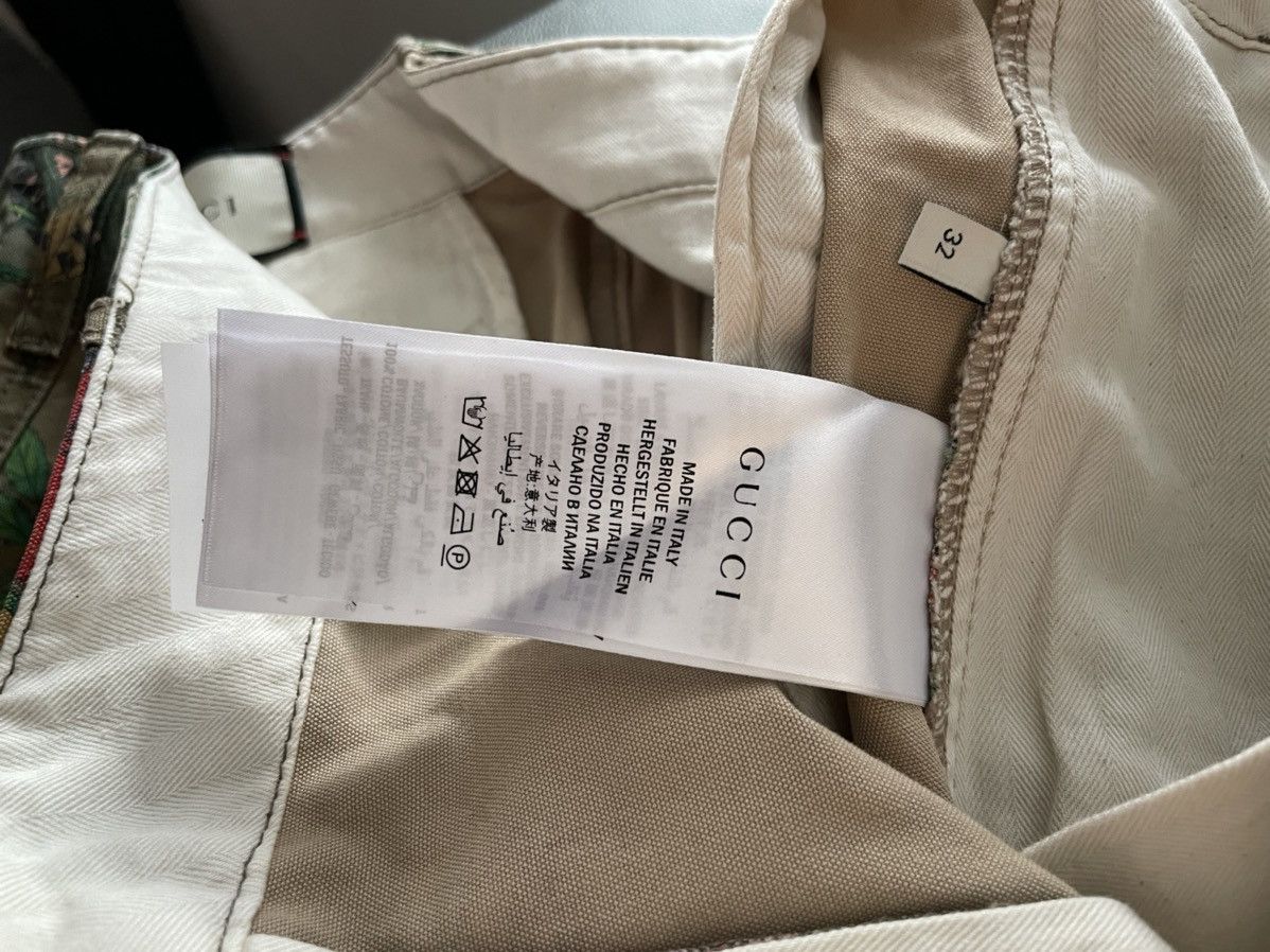 Gucci Gucci Limited Edition Super Runway Floral Pant Brand New Size US 31 - 7 Thumbnail
