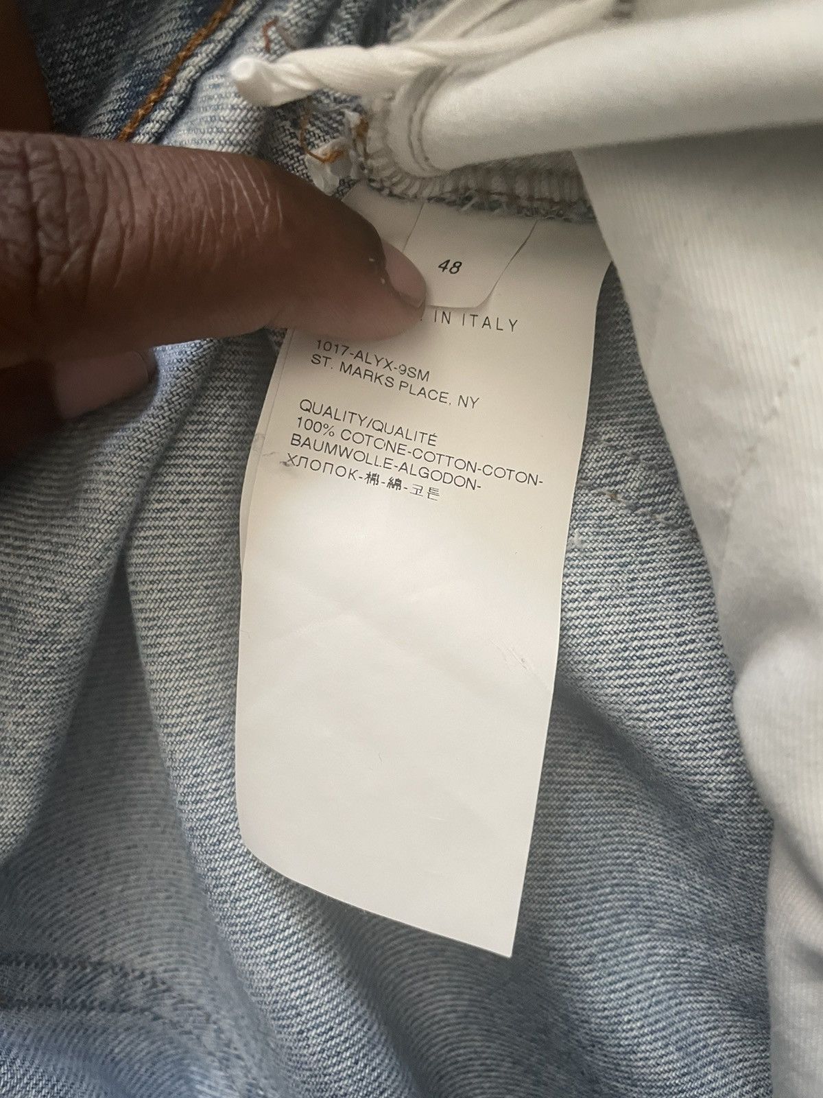 1017 ALYX 9SM Bondage Denim Size US 32 / EU 48 - 5 Thumbnail