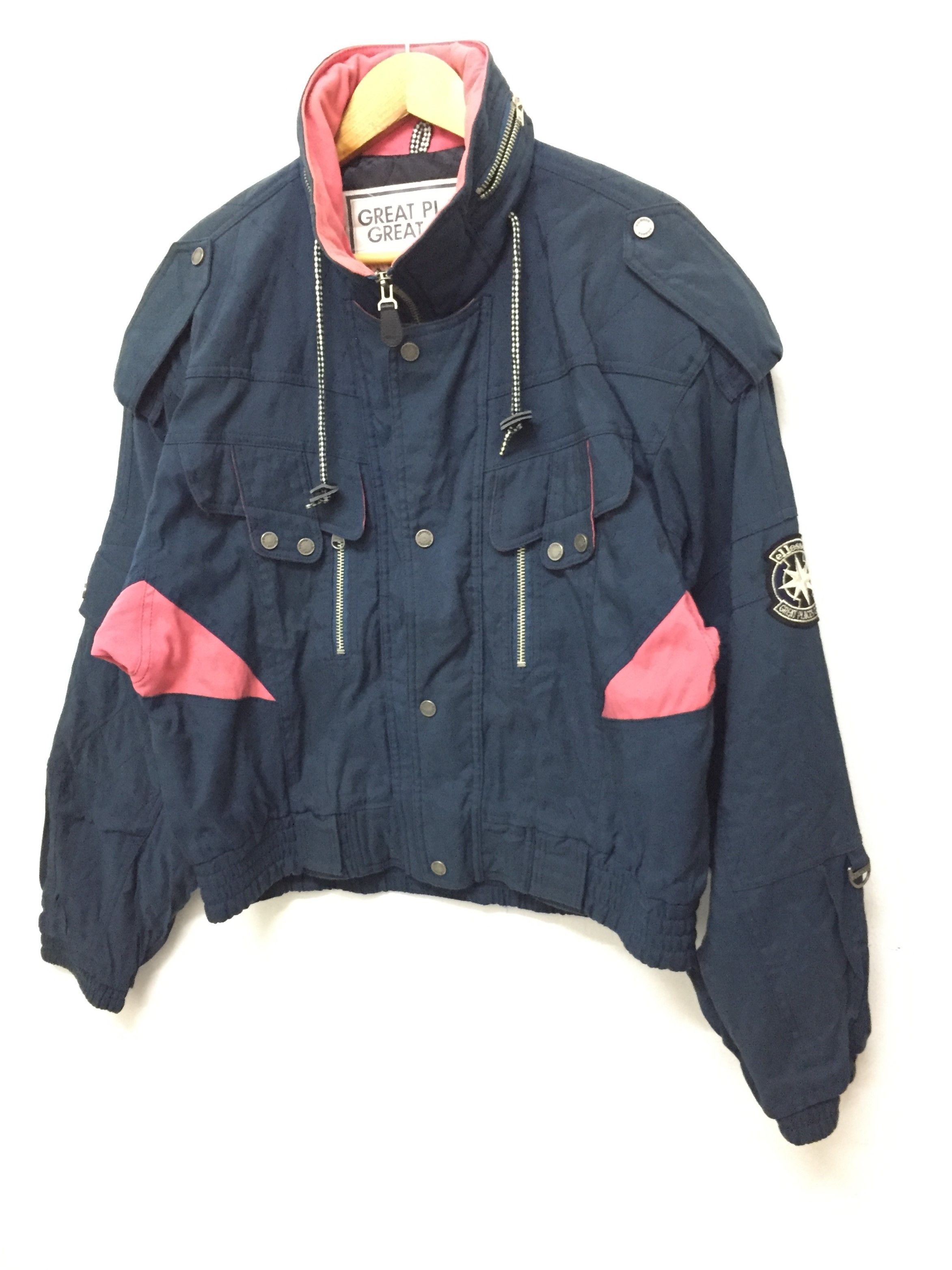 image of Ellesse Bomber Ski Multi Pocket Jacket, Men's (Size Medium)