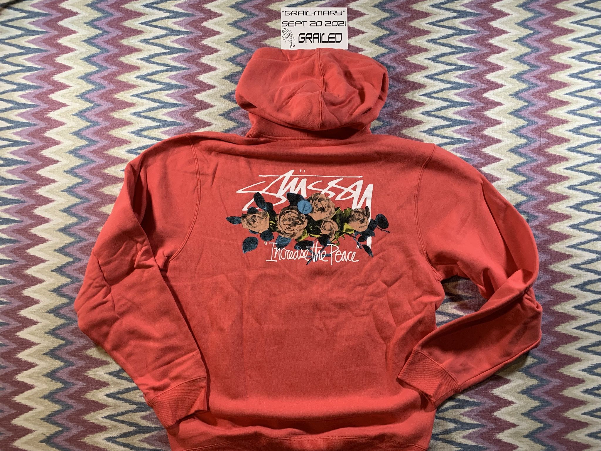 Stussy itp roses hoodie hotsell