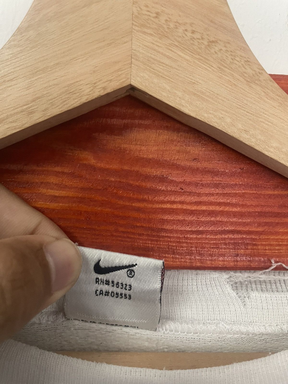 Nike × Vintage Vintage Nike Swoosh Distress Travis Scott style Size US M / EU 48-50 / 2 - 8 Thumbnail
