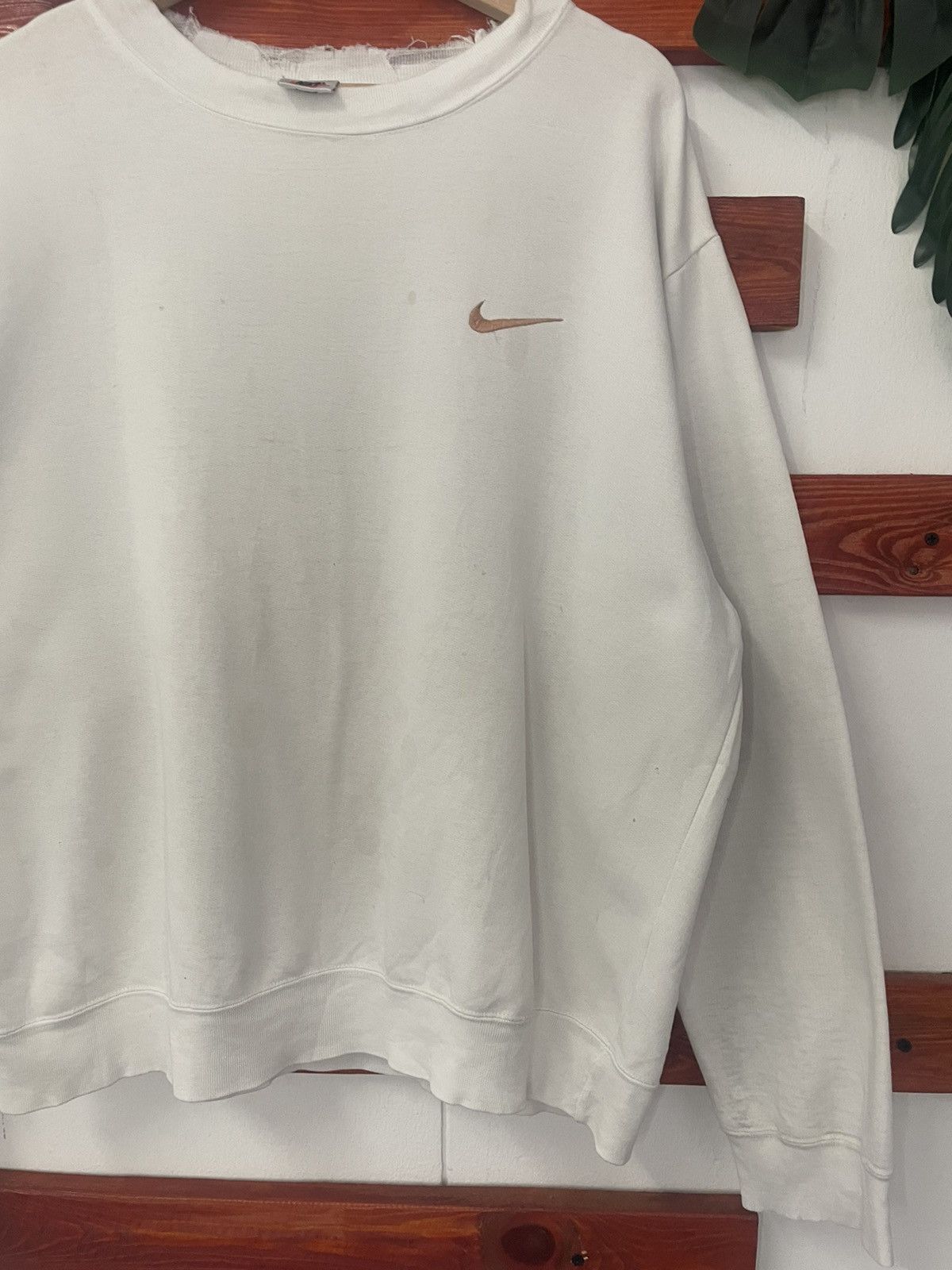Nike × Vintage Vintage Nike Swoosh Distress Travis Scott style Size US M / EU 48-50 / 2 - 4 Thumbnail