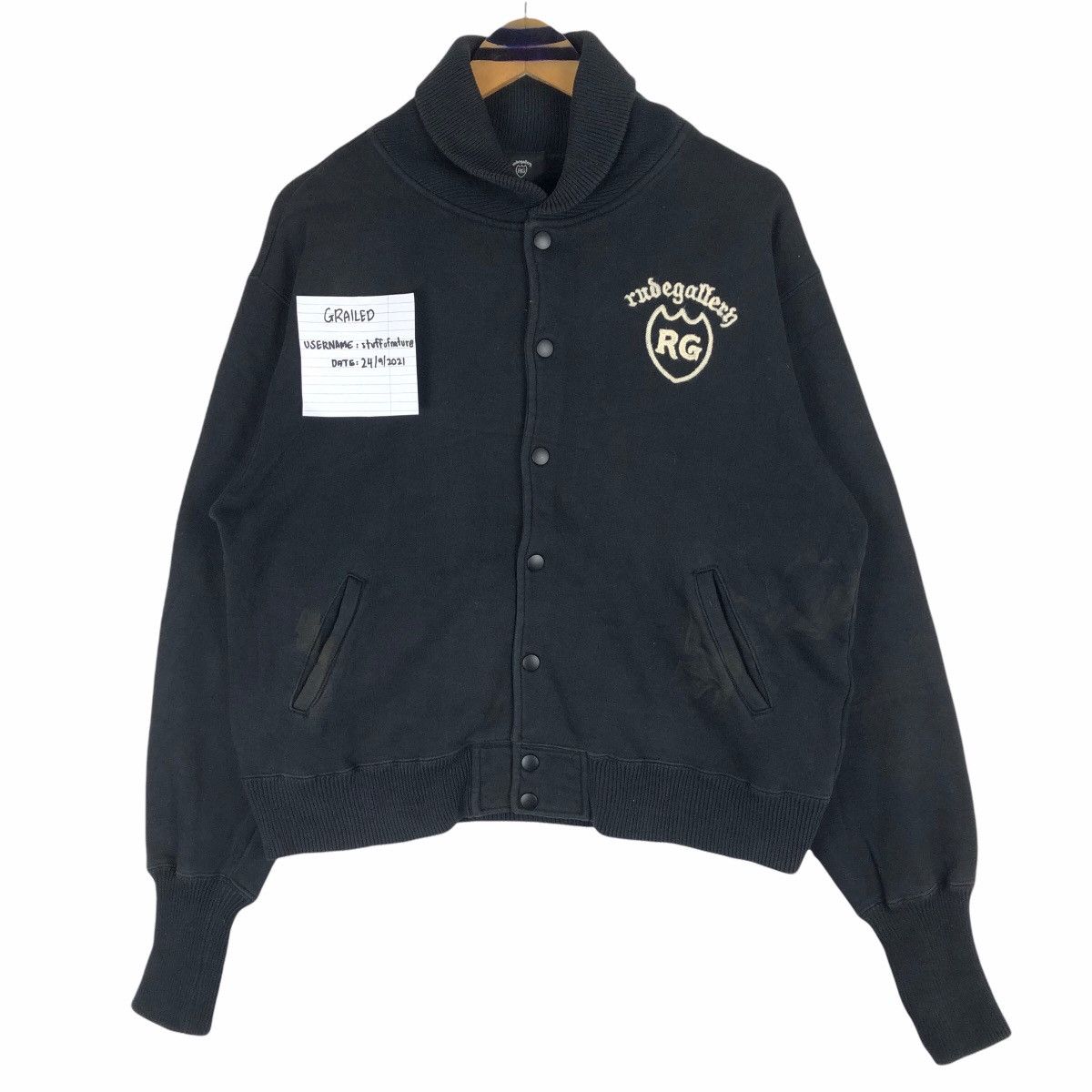 RUDE GALLERY Rude Gallery Varsity Jacket Button Up Embroidery Size US M / EU 48-50 / 2 - 10 Thumbnail