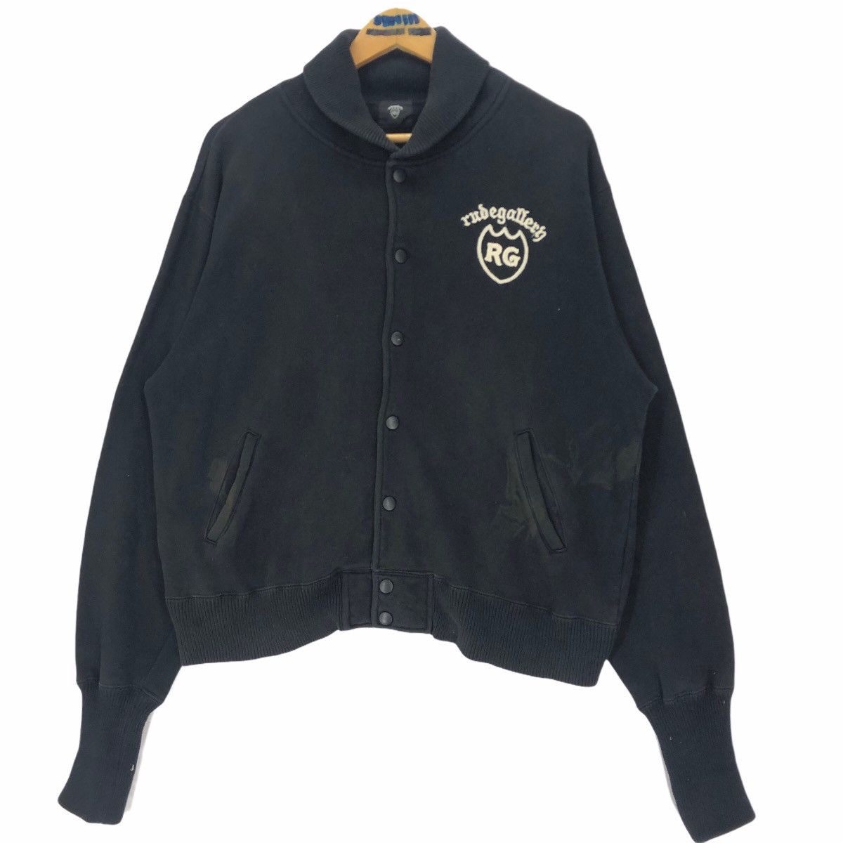 RUDE GALLERY Rude Gallery Varsity Jacket Button Up Embroidery Size US M / EU 48-50 / 2 - 2 Thumbnail