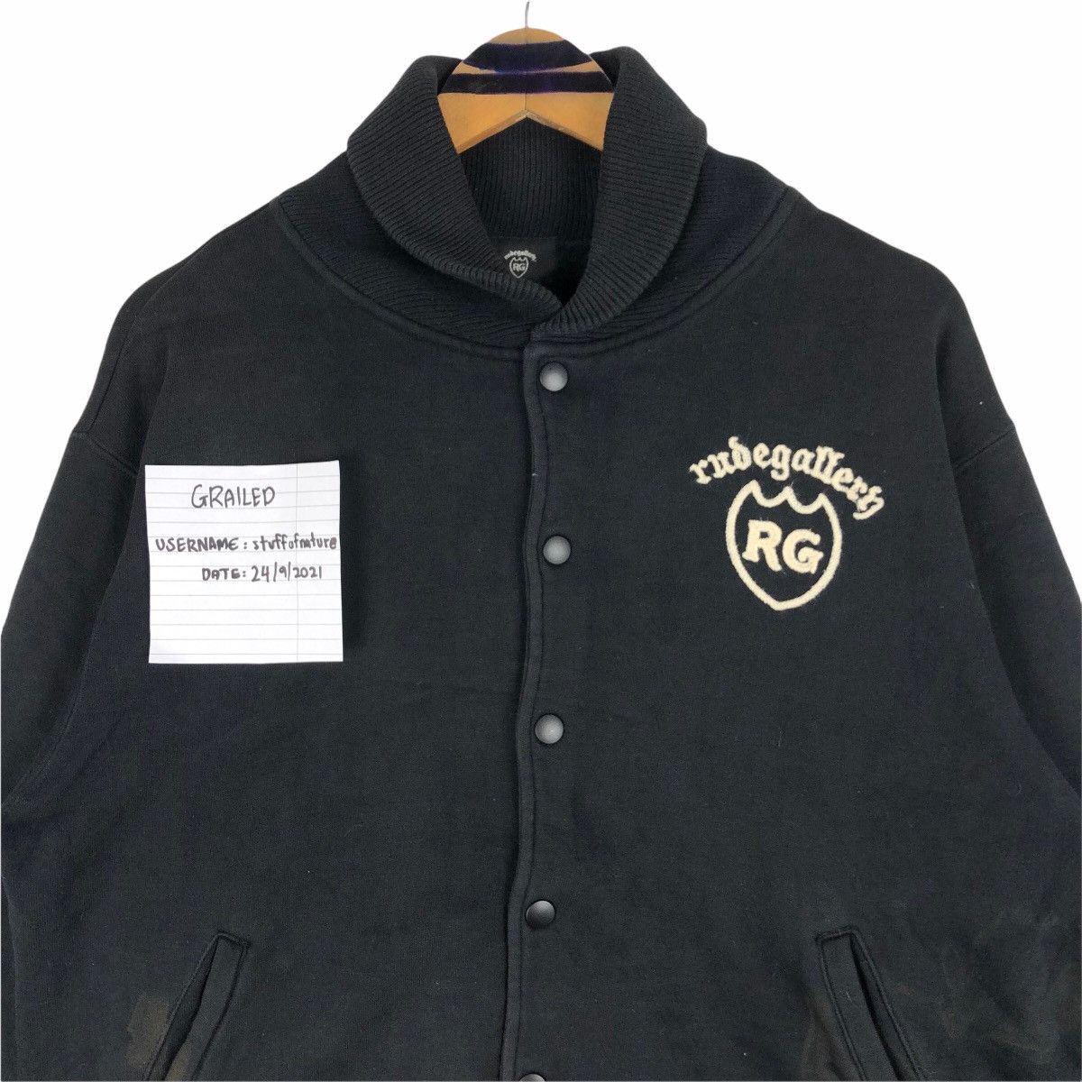 RUDE GALLERY Rude Gallery Varsity Jacket Button Up Embroidery Size US M / EU 48-50 / 2 - 11 Thumbnail
