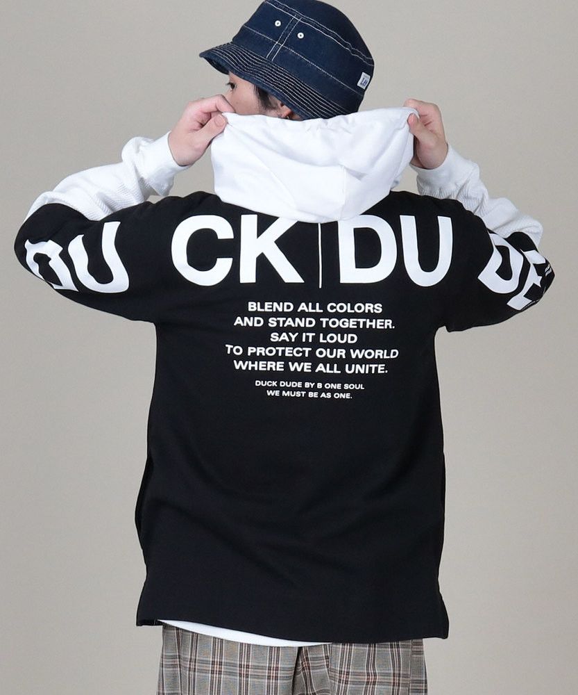 Japanese Brand NEW 3Q Duck Dude B One Soul hoodie shirt BLACK Size US M / EU 48-50 / 2 - 1 Thumbnail
