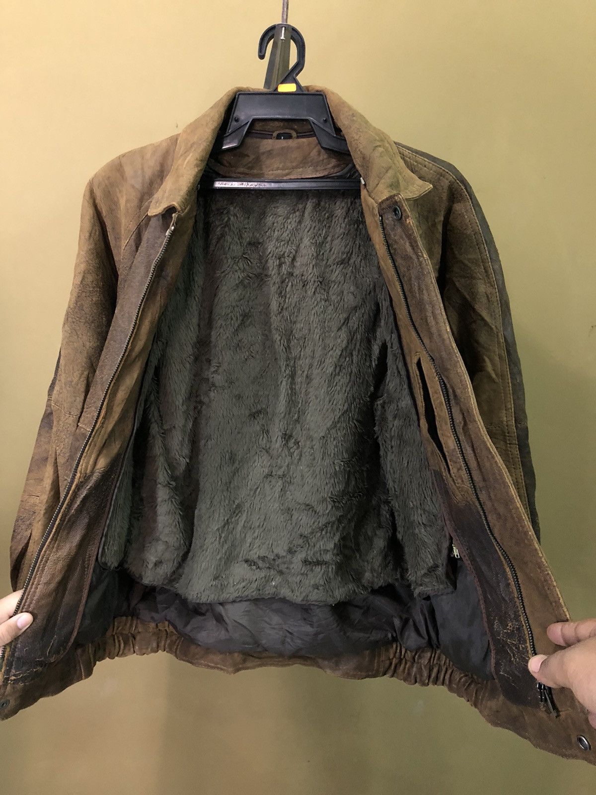 Genuine Leather Vintage Leather Jacket Size US M / EU 48-50 / 2 - 7 Thumbnail