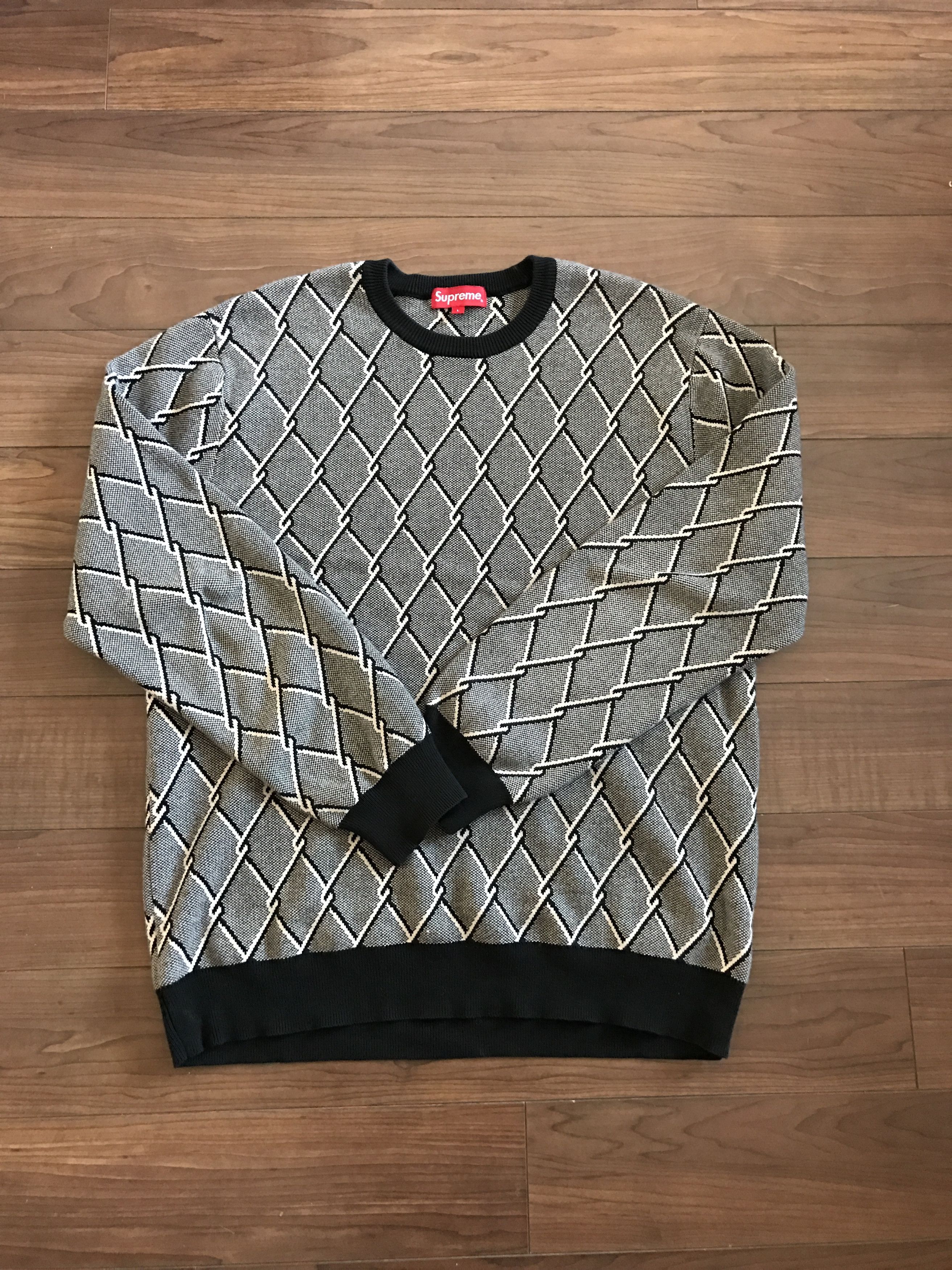 Supreme Chainlink Sweater (FW14) | Grailed