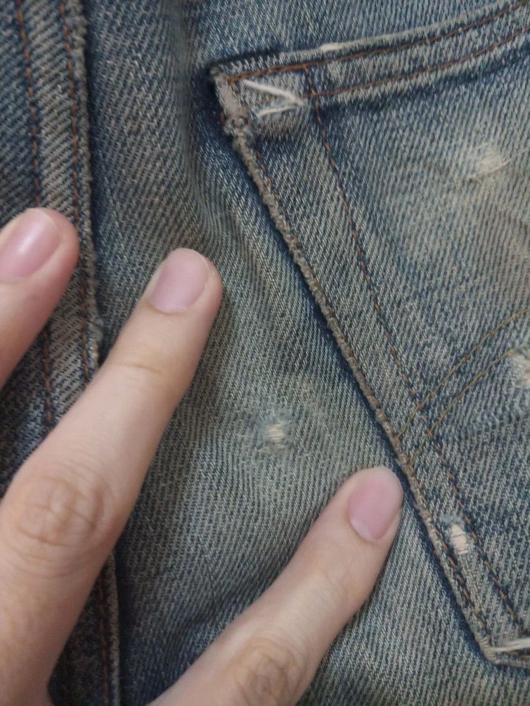 Studio D'Artisan Heavily-Distressed Studio D'Artisan SD-202 Selvedge Size US 30 / EU 46 - 5 Thumbnail